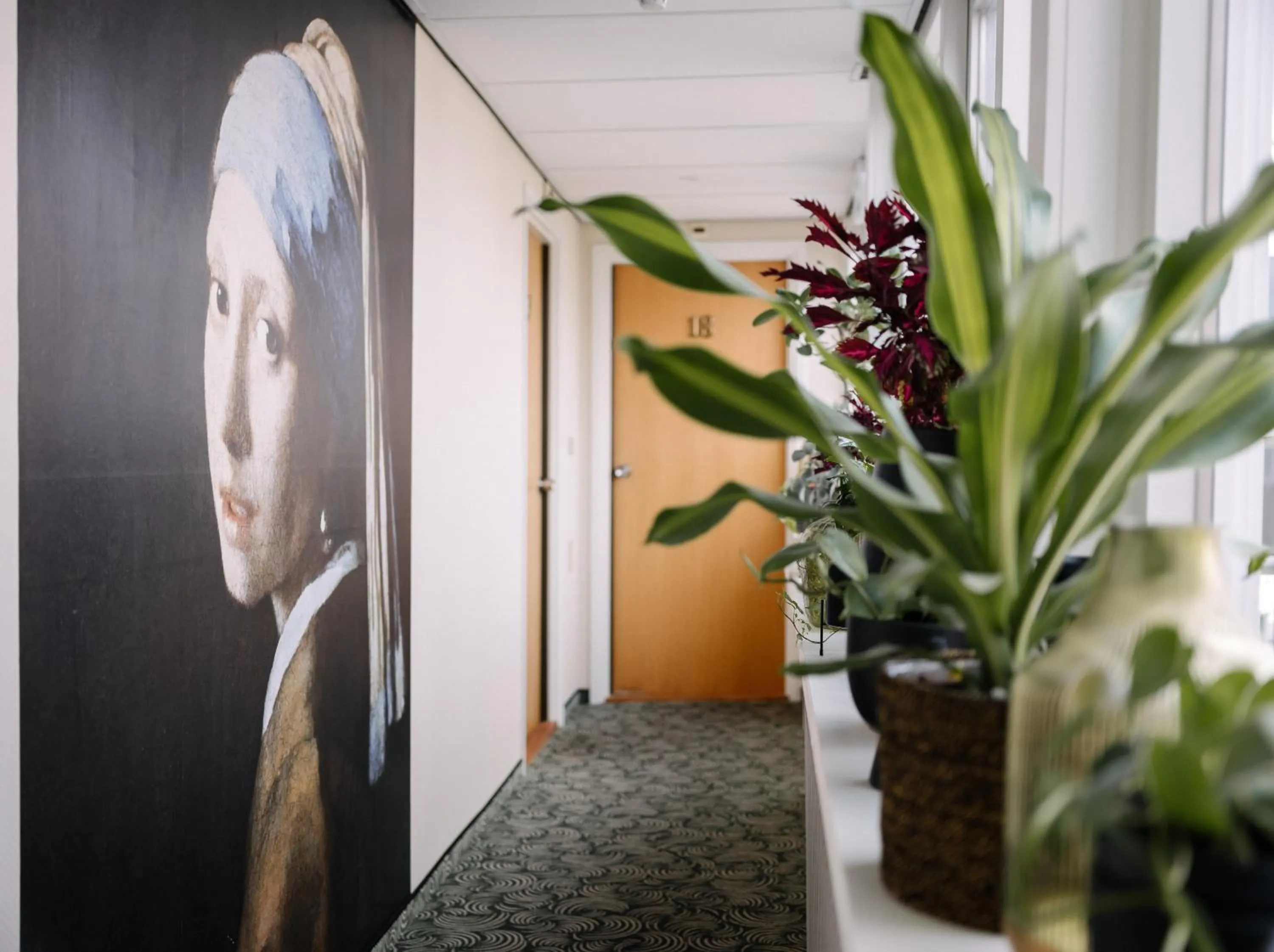 Decorative detail in Hotel de Koophandel