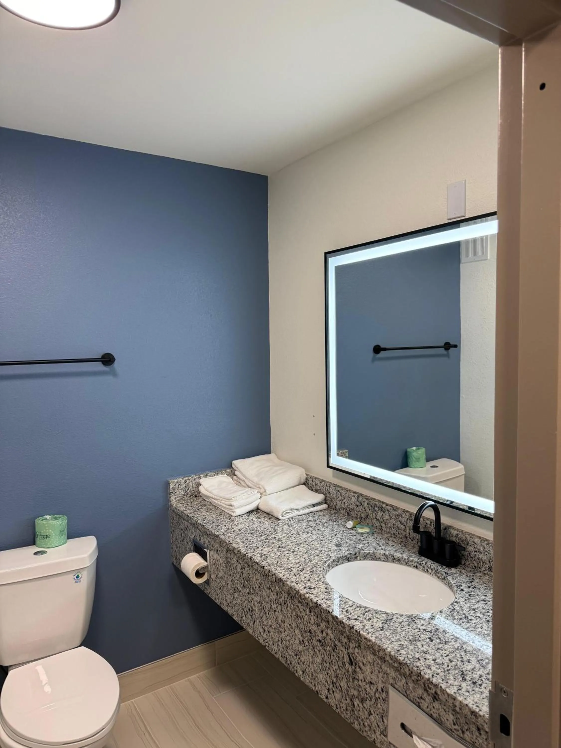 Toilet in Days Inn by Wyndham Manassas