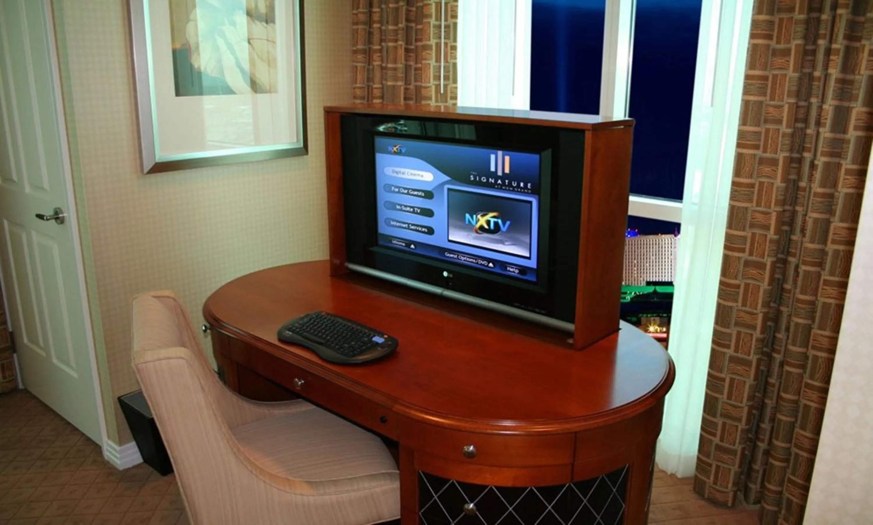 Seating area in Jet Luxury at The Signature Condo Hotel