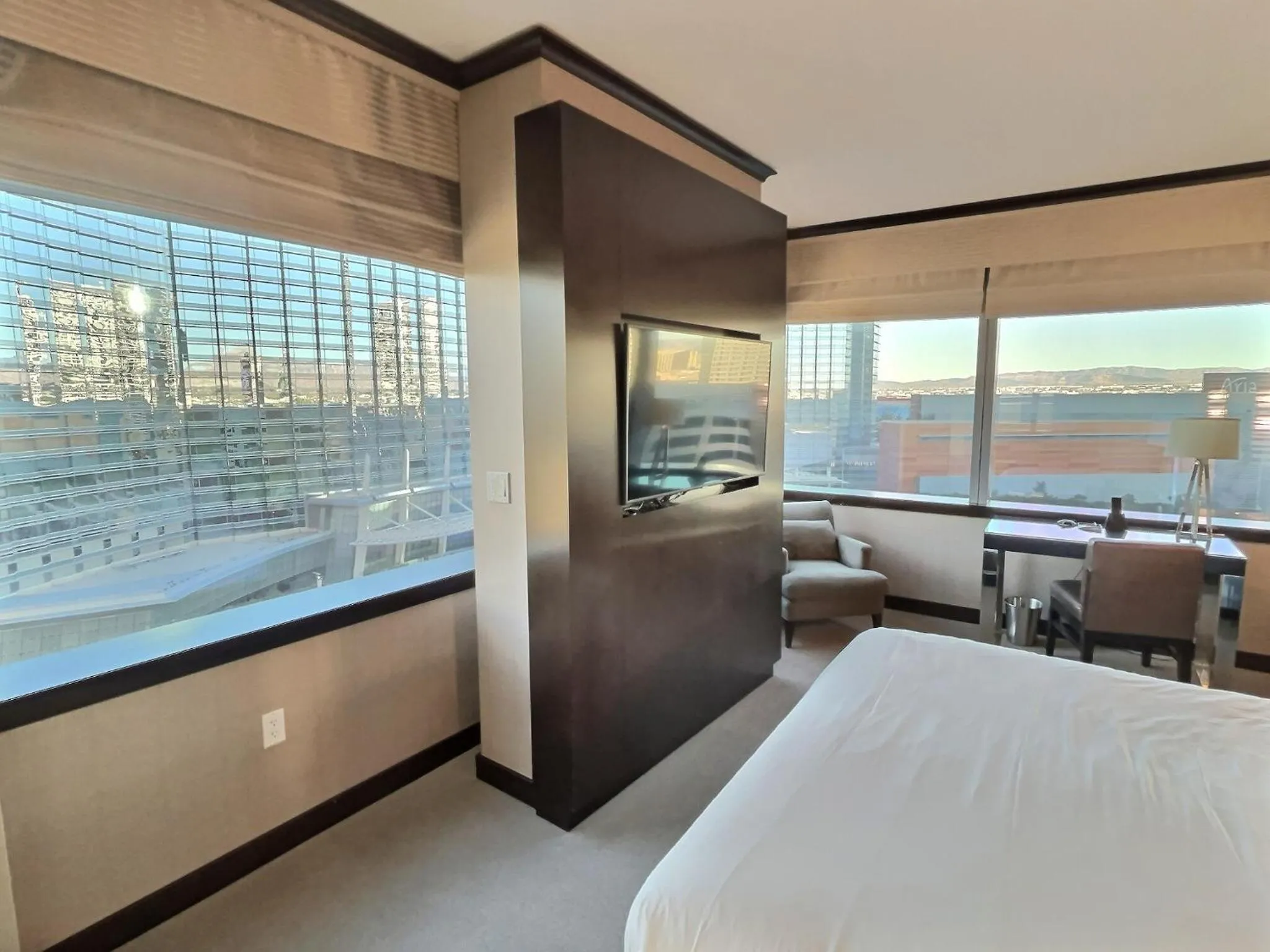 Bed in Jet Luxury at The Vdara