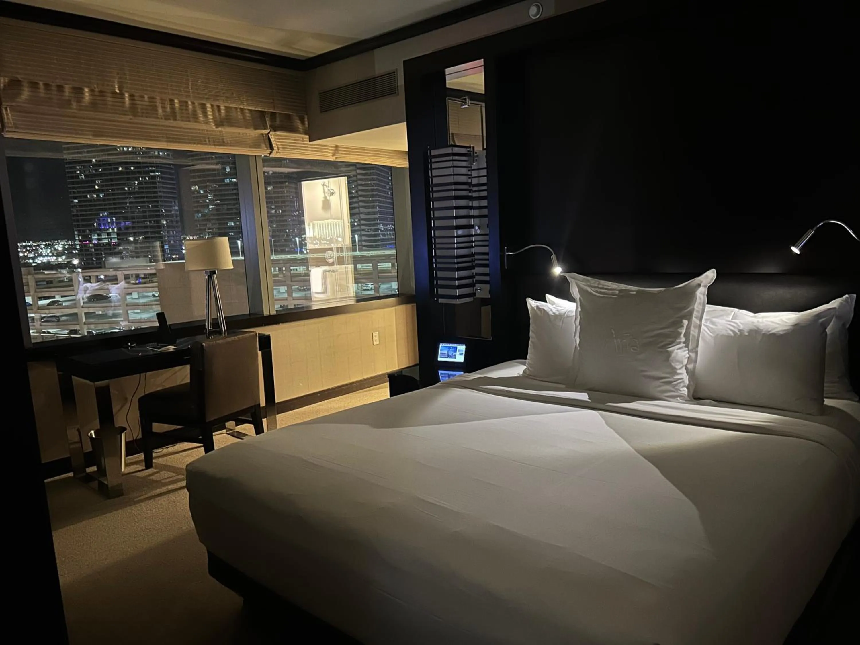Bed in Jet Luxury at The Vdara