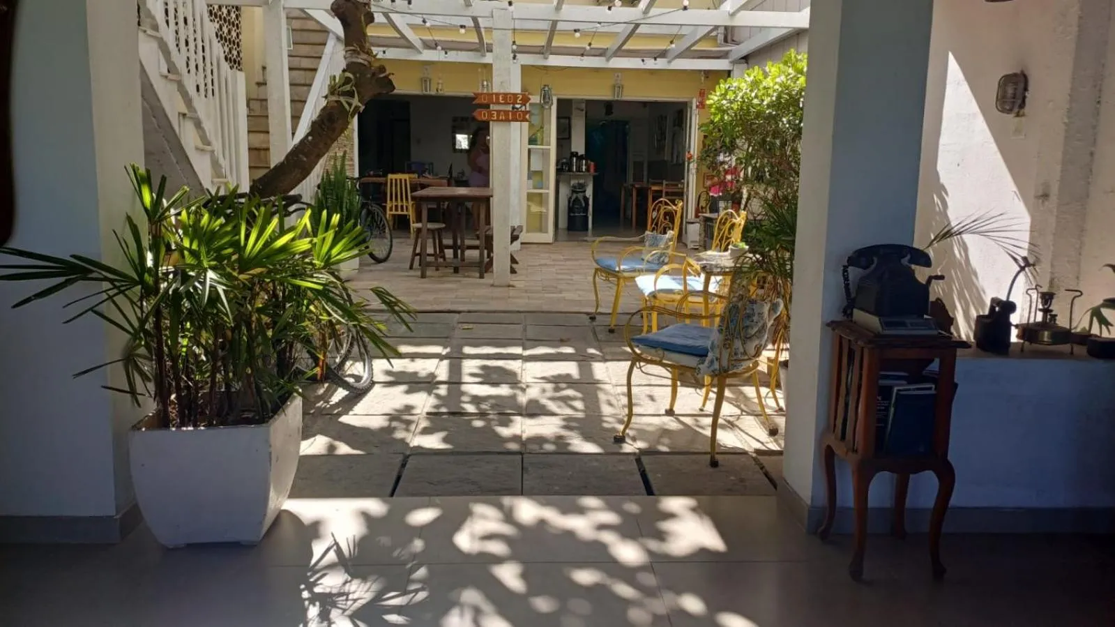Lobby or reception in Pousada Vó Irene