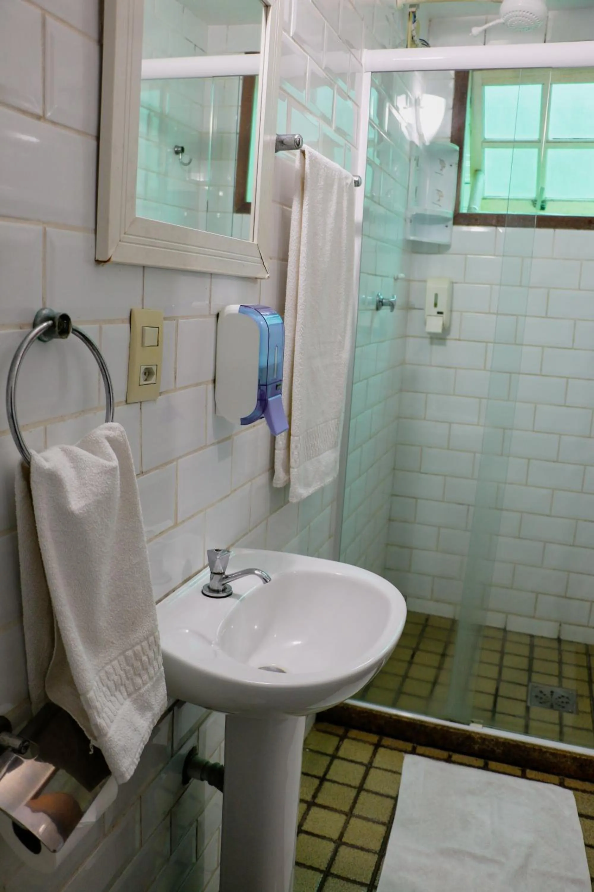 Bathroom in Pousada Vó Irene