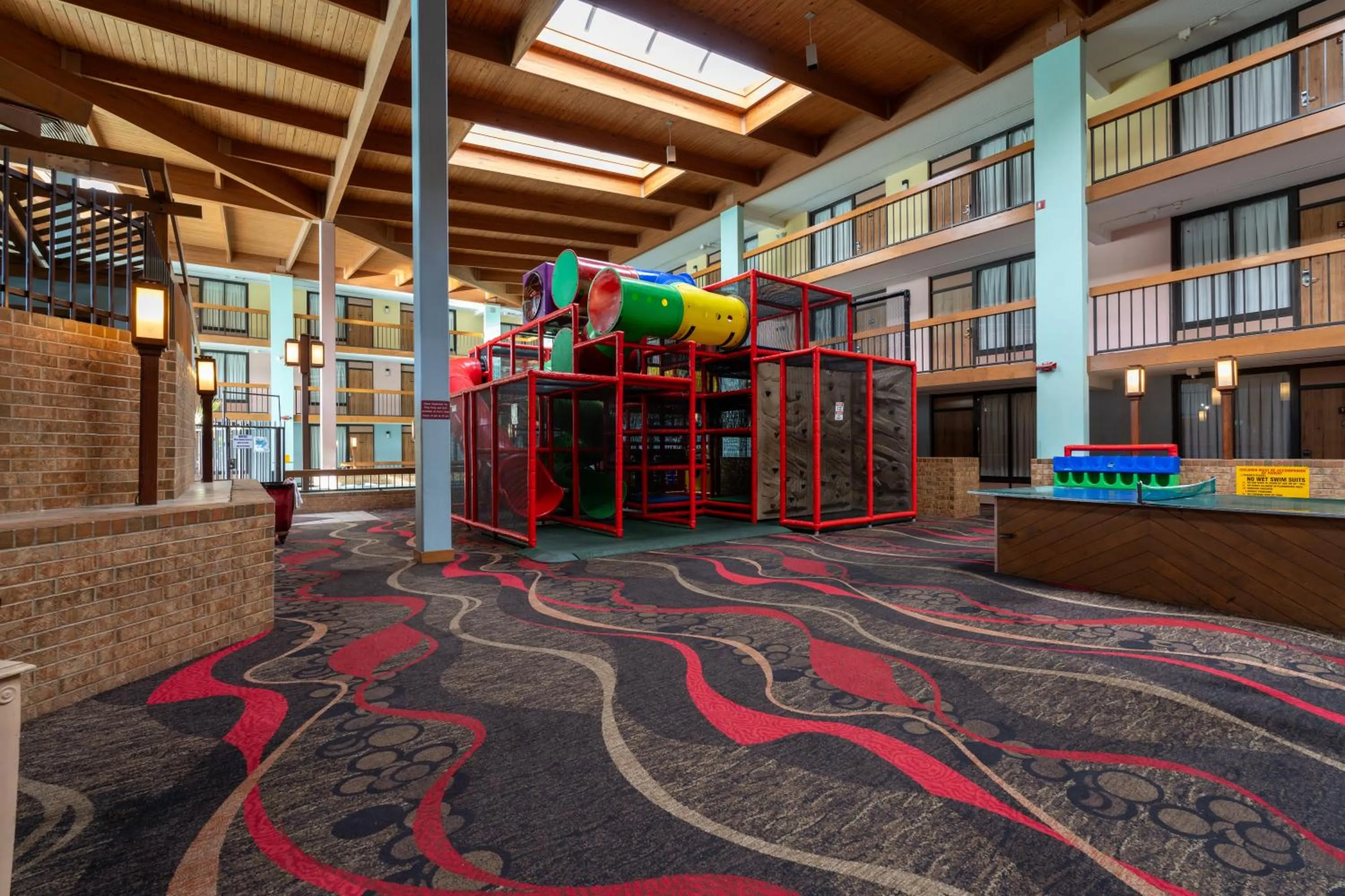 Children play ground in MCM Grande FunDome Odessa