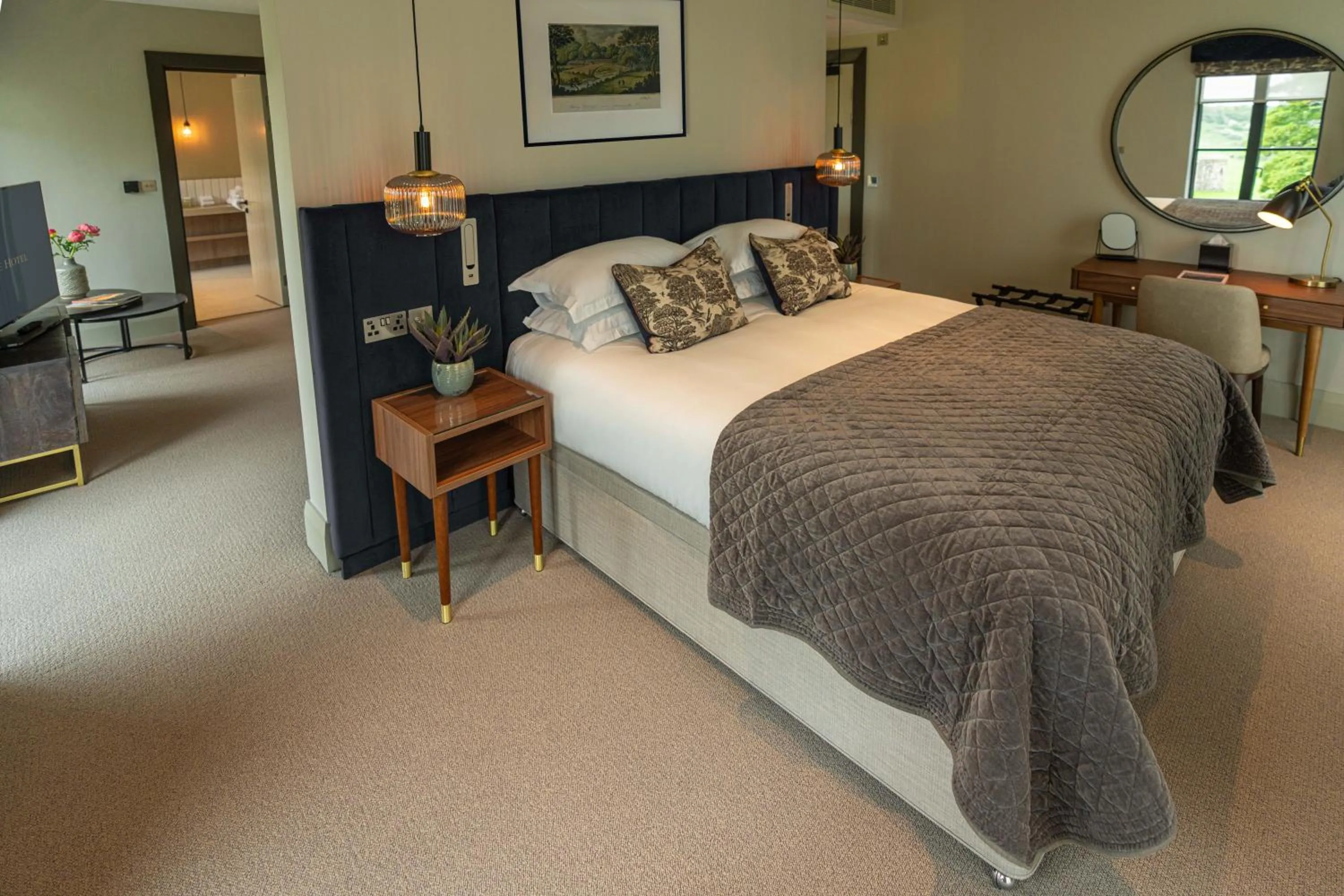 Bed in Bailiffgate Hotel