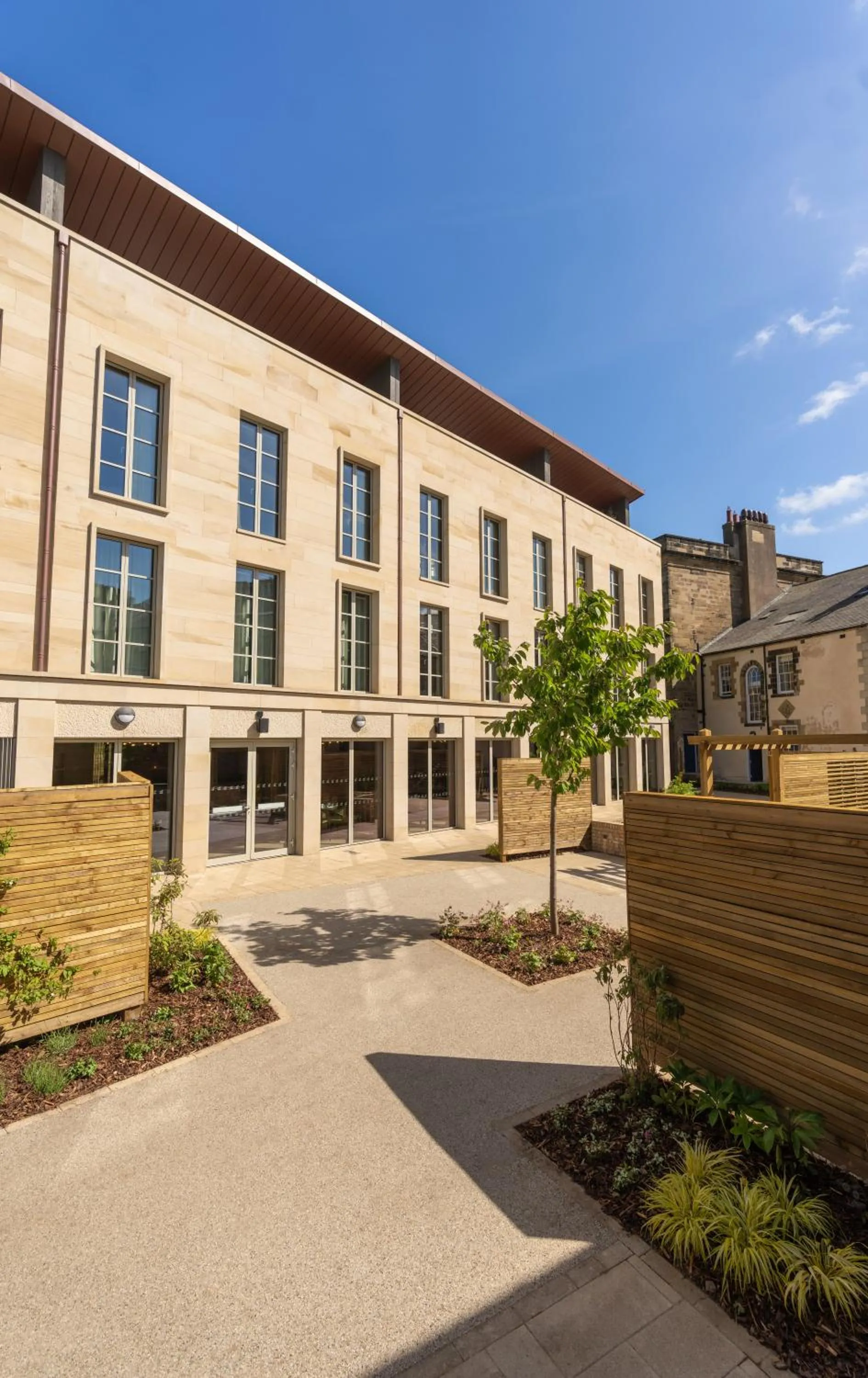 Garden in Bailiffgate Hotel