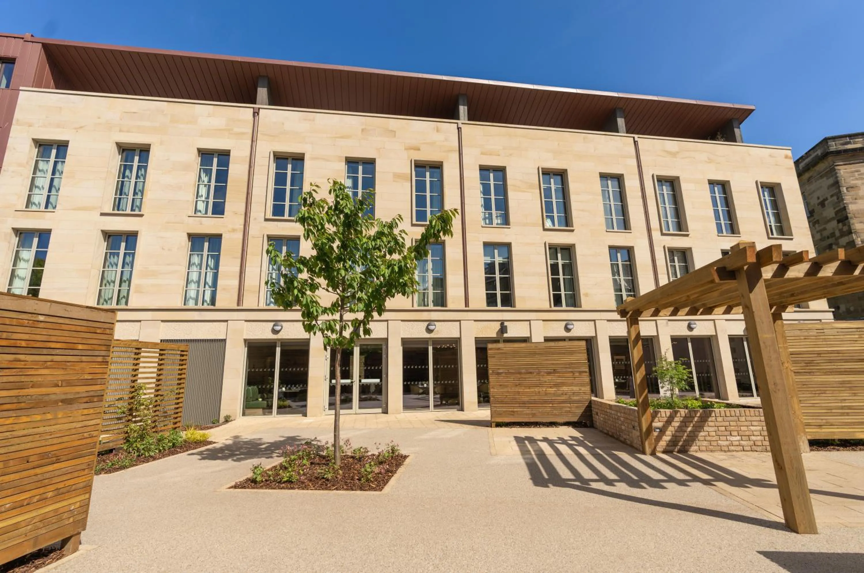 Garden in Bailiffgate Hotel