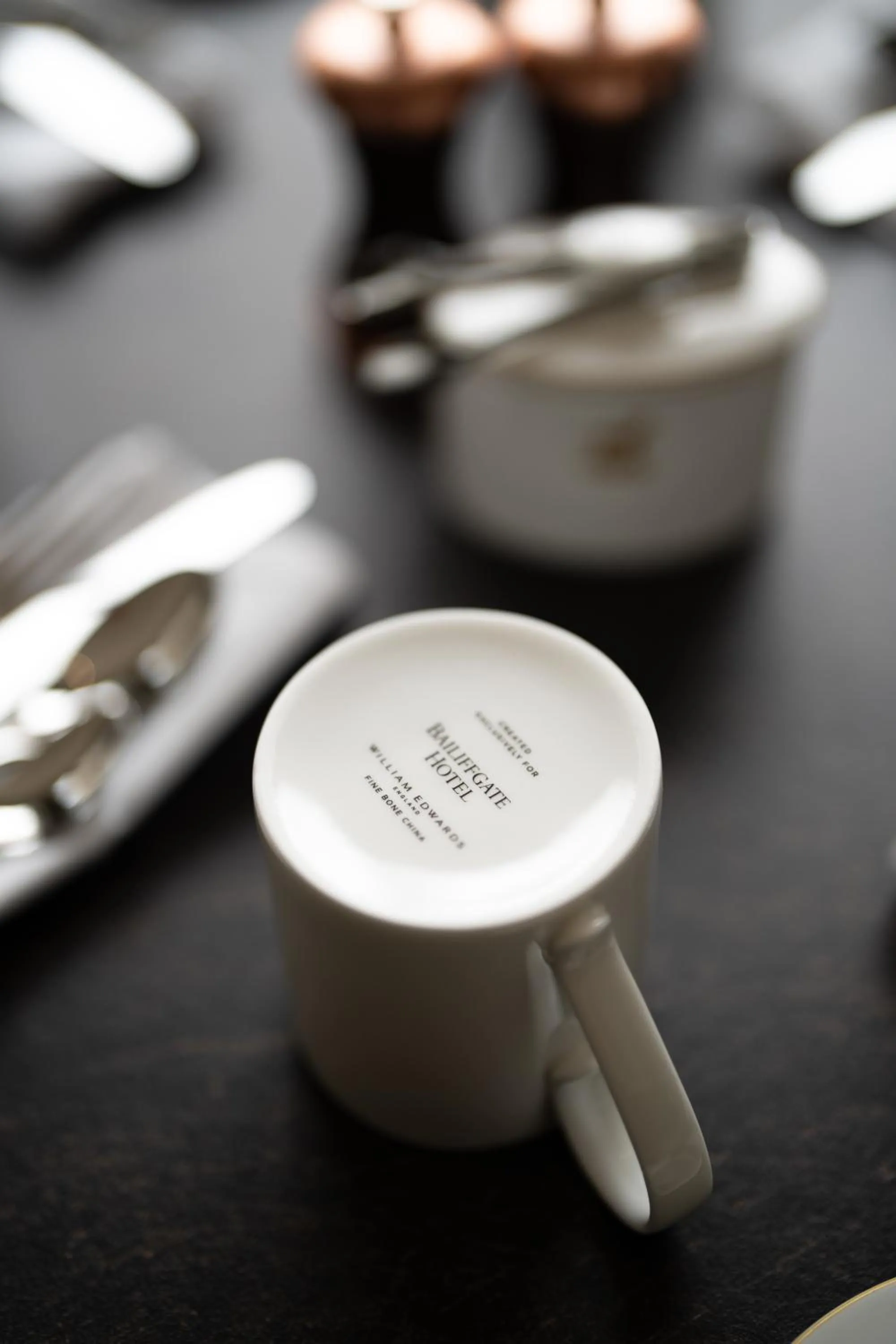 Dining area in Bailiffgate Hotel