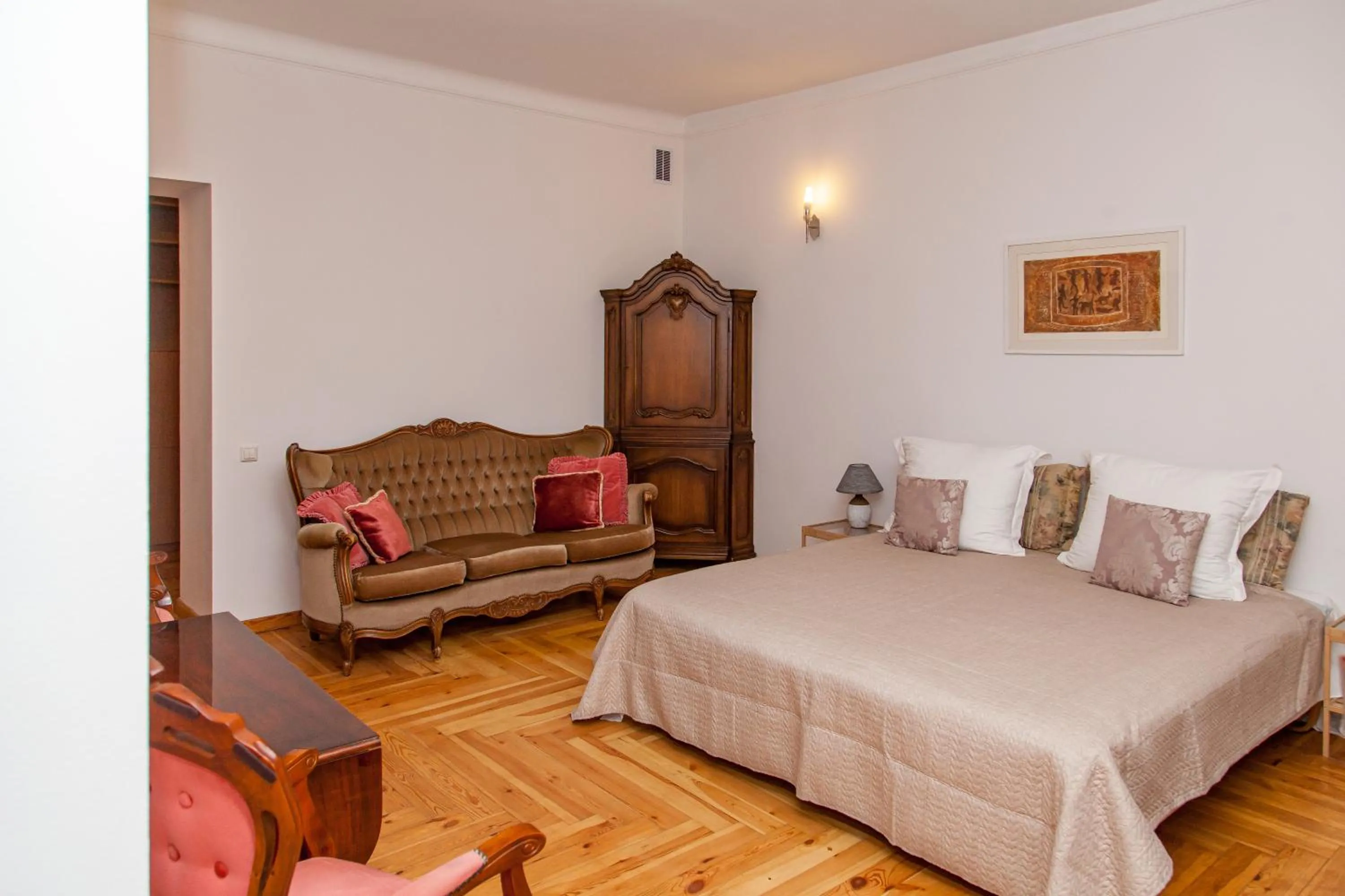 Living room, Bed in KaunasInn - AM