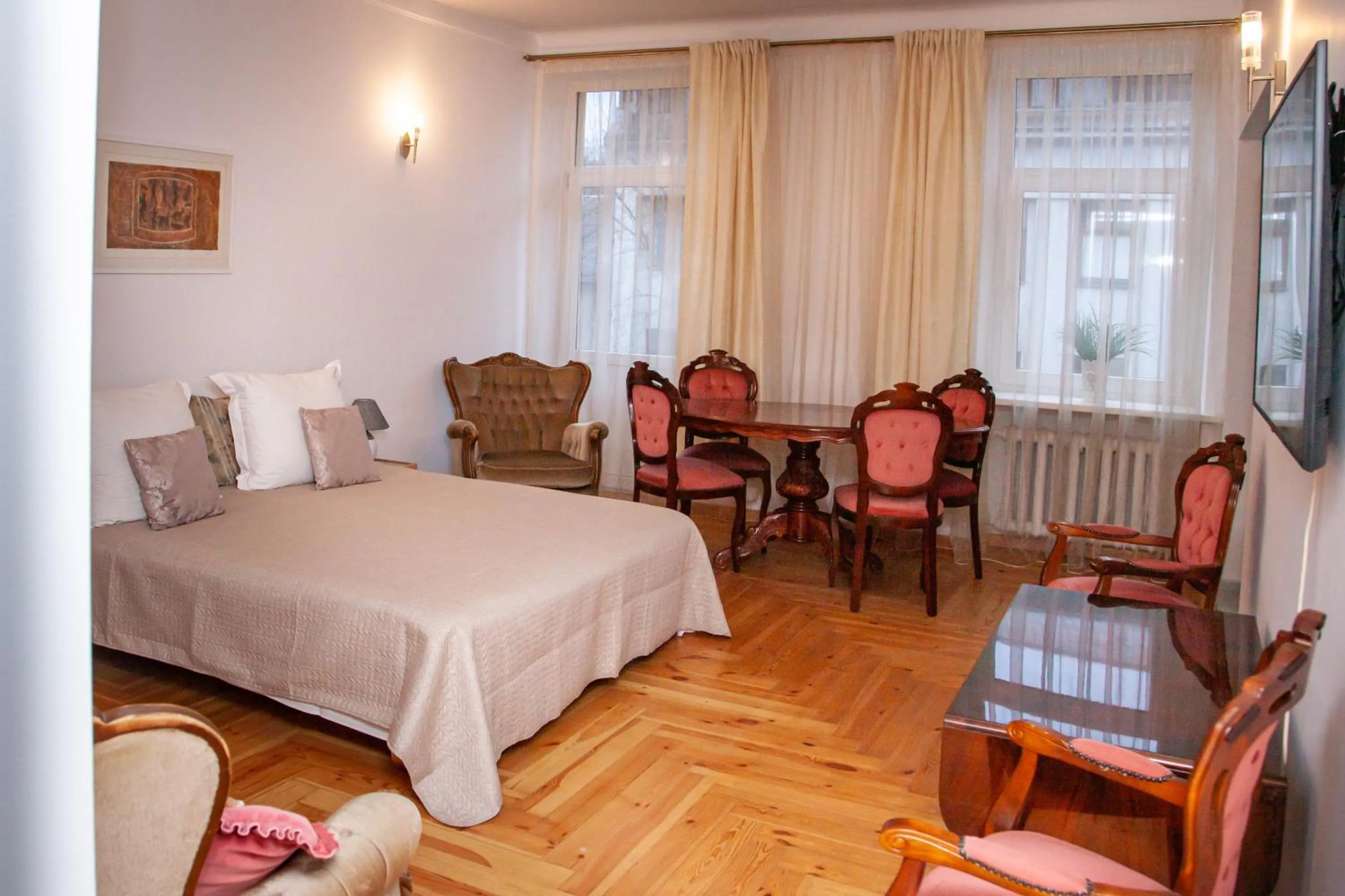 Living room, Bed in KaunasInn - AM
