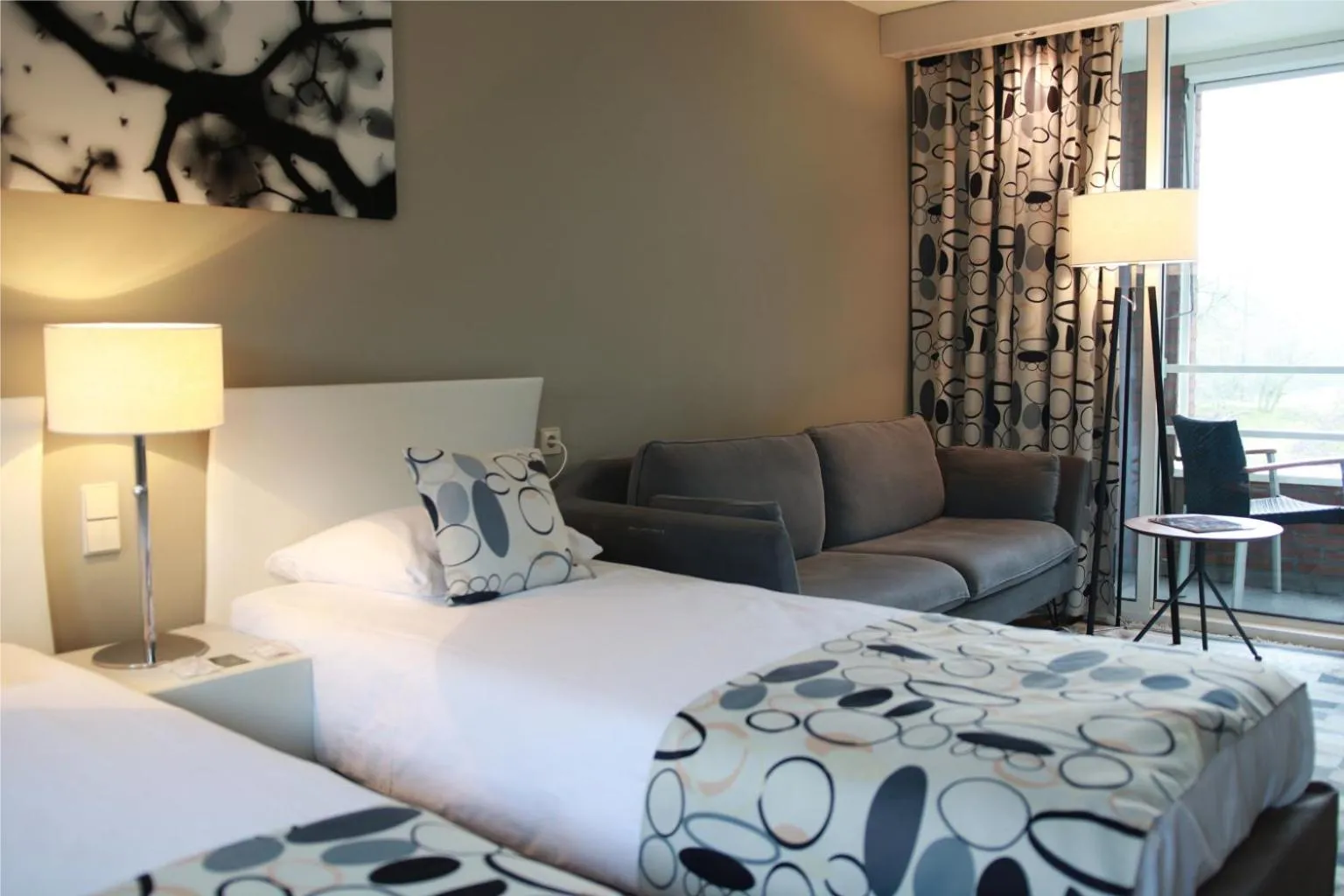 Bed in Hotel Mitland