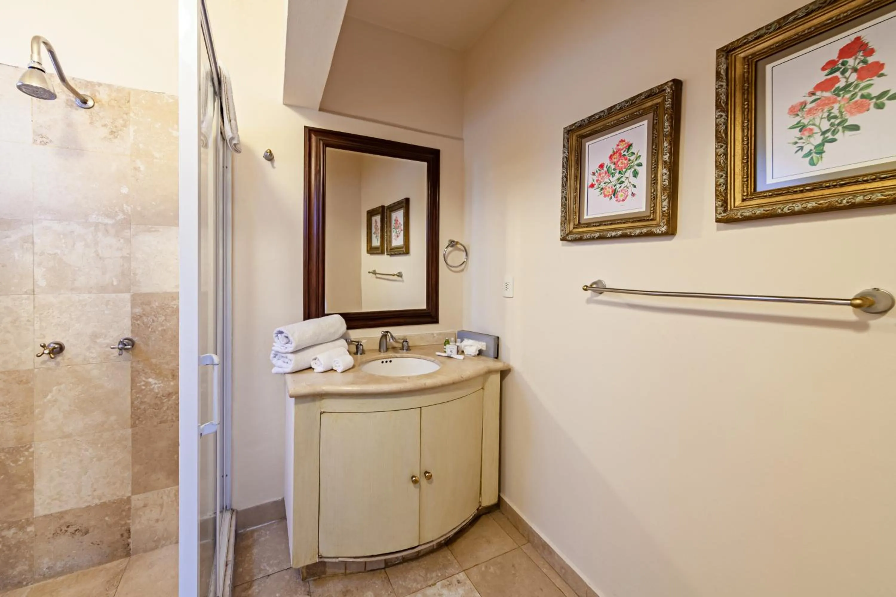 Shower in Suites Newton