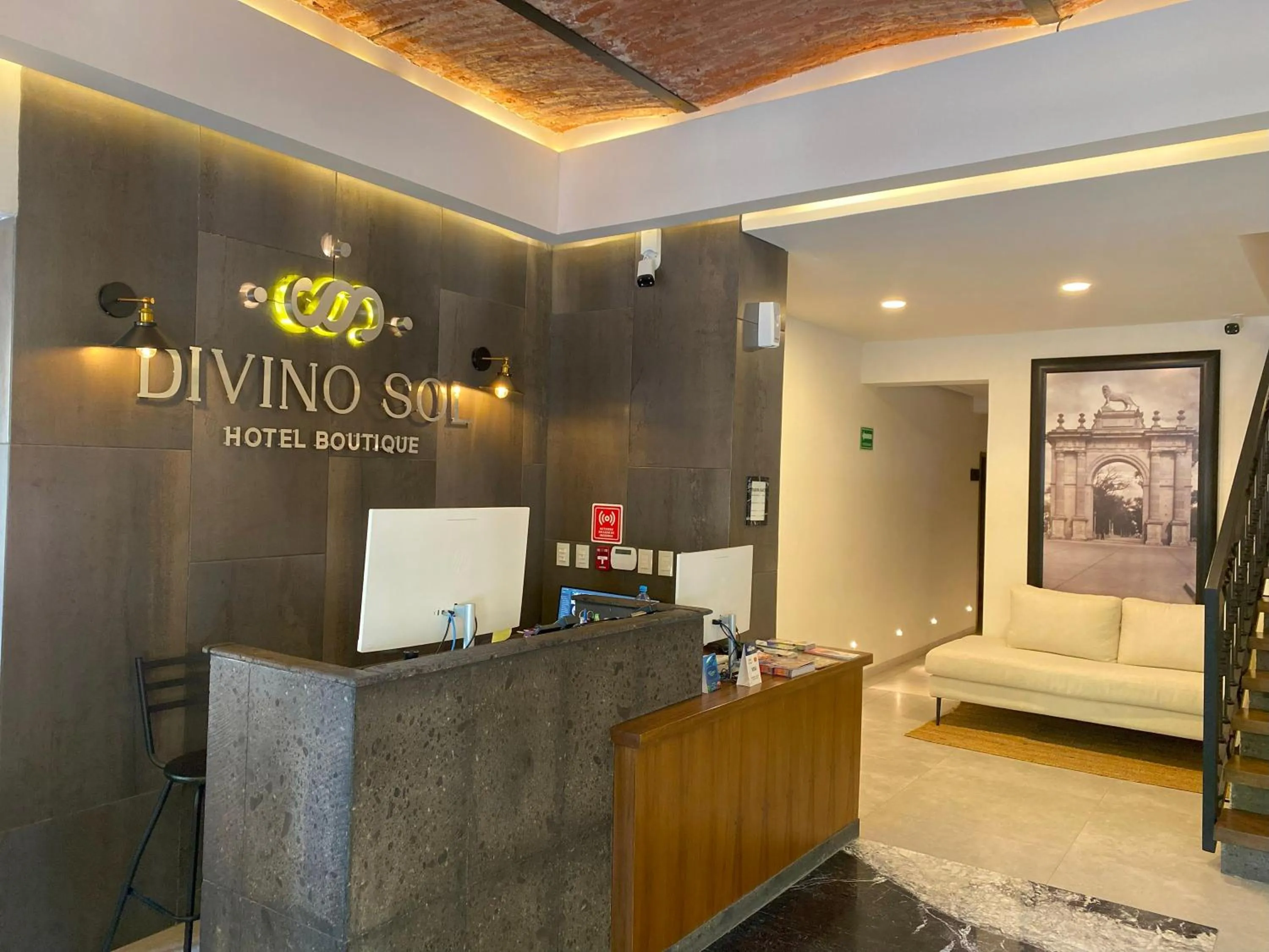 Lobby or reception in Hotel Boutique Divino Sol