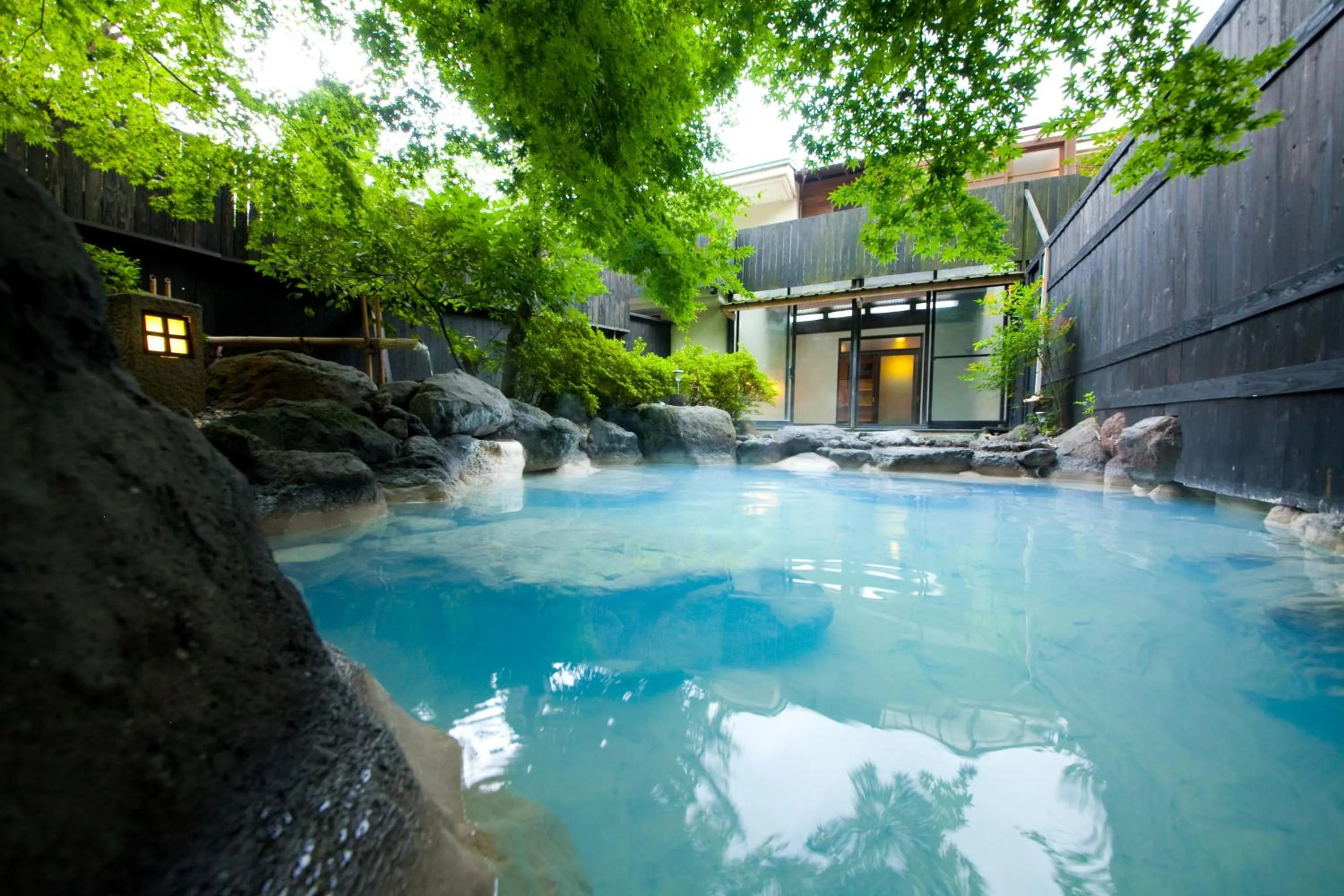 Hot Spring Bath in Yufuin Yasuha