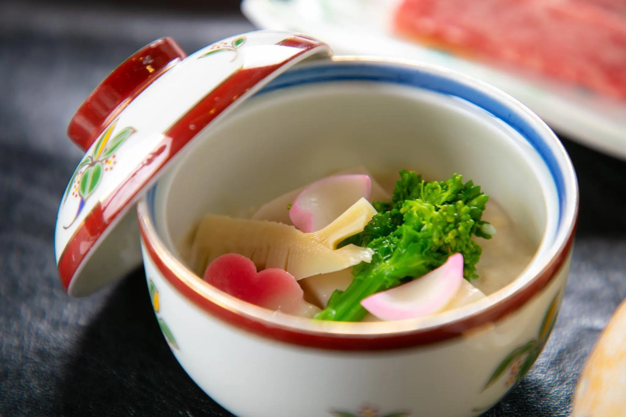 Food close-up in Yufuin Yasuha