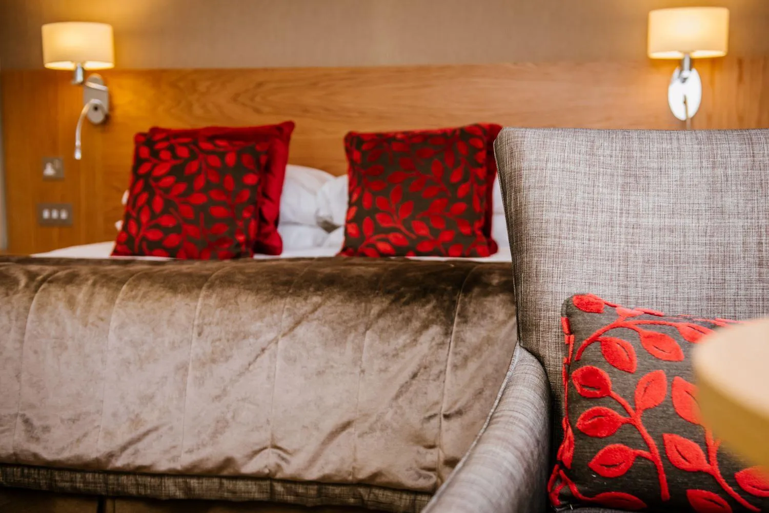 Bed in Barton Manor Hotel & Spa; BW Signature Collection