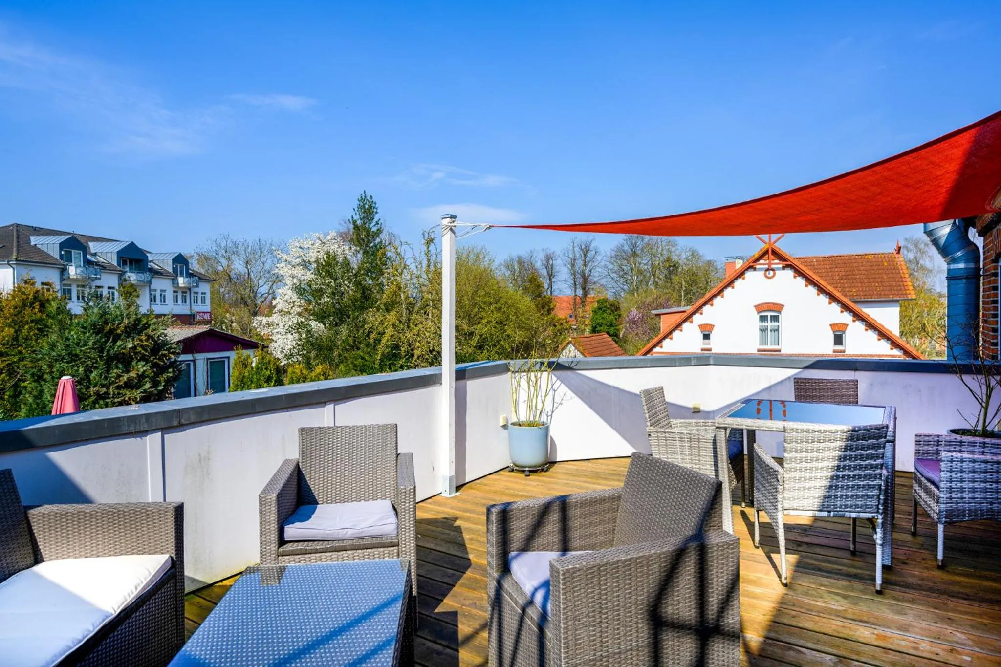 Patio in Hotel Zur Seemöwe