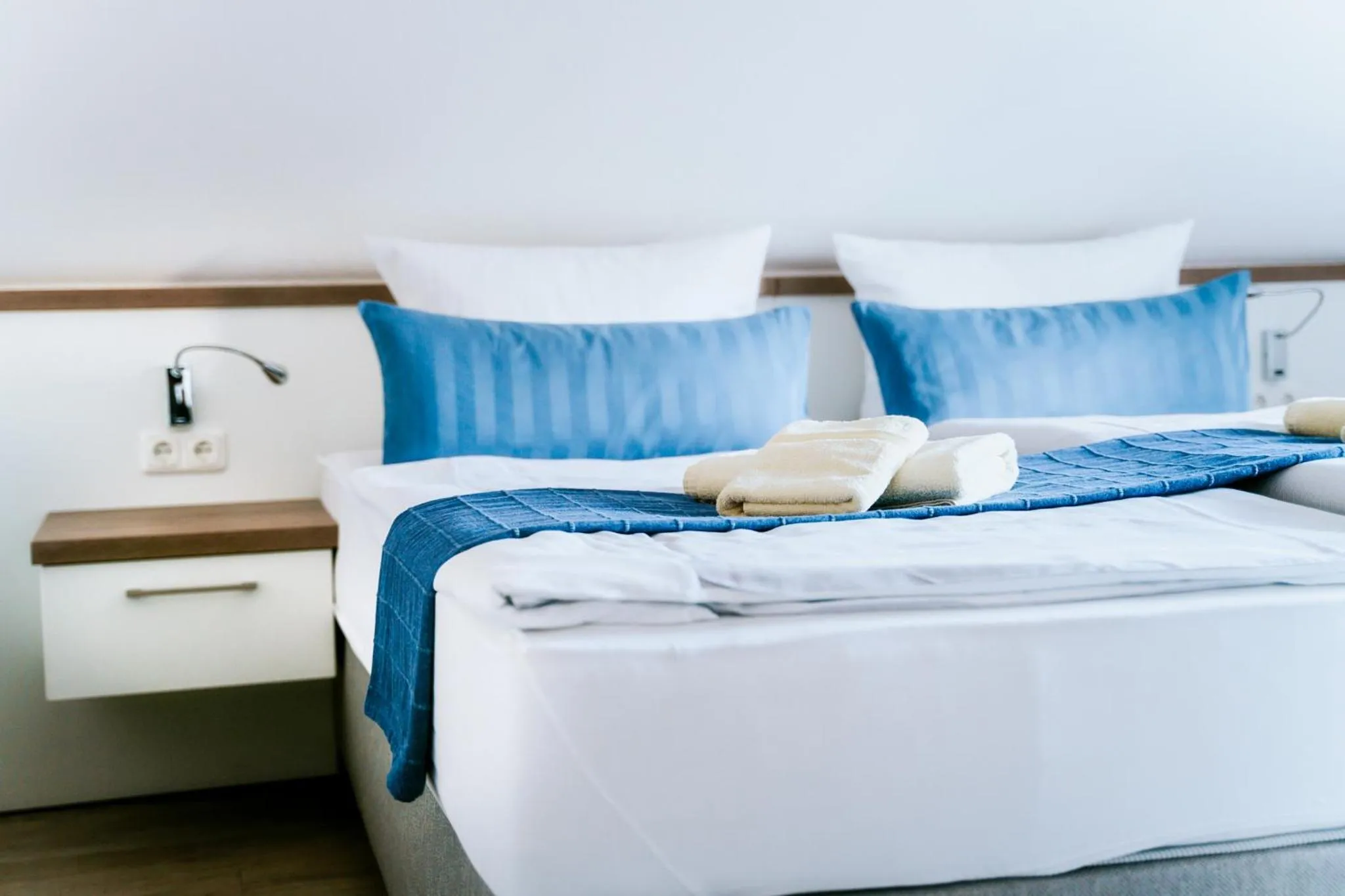 Bedroom, Bed in Hotel Zur Seemöwe