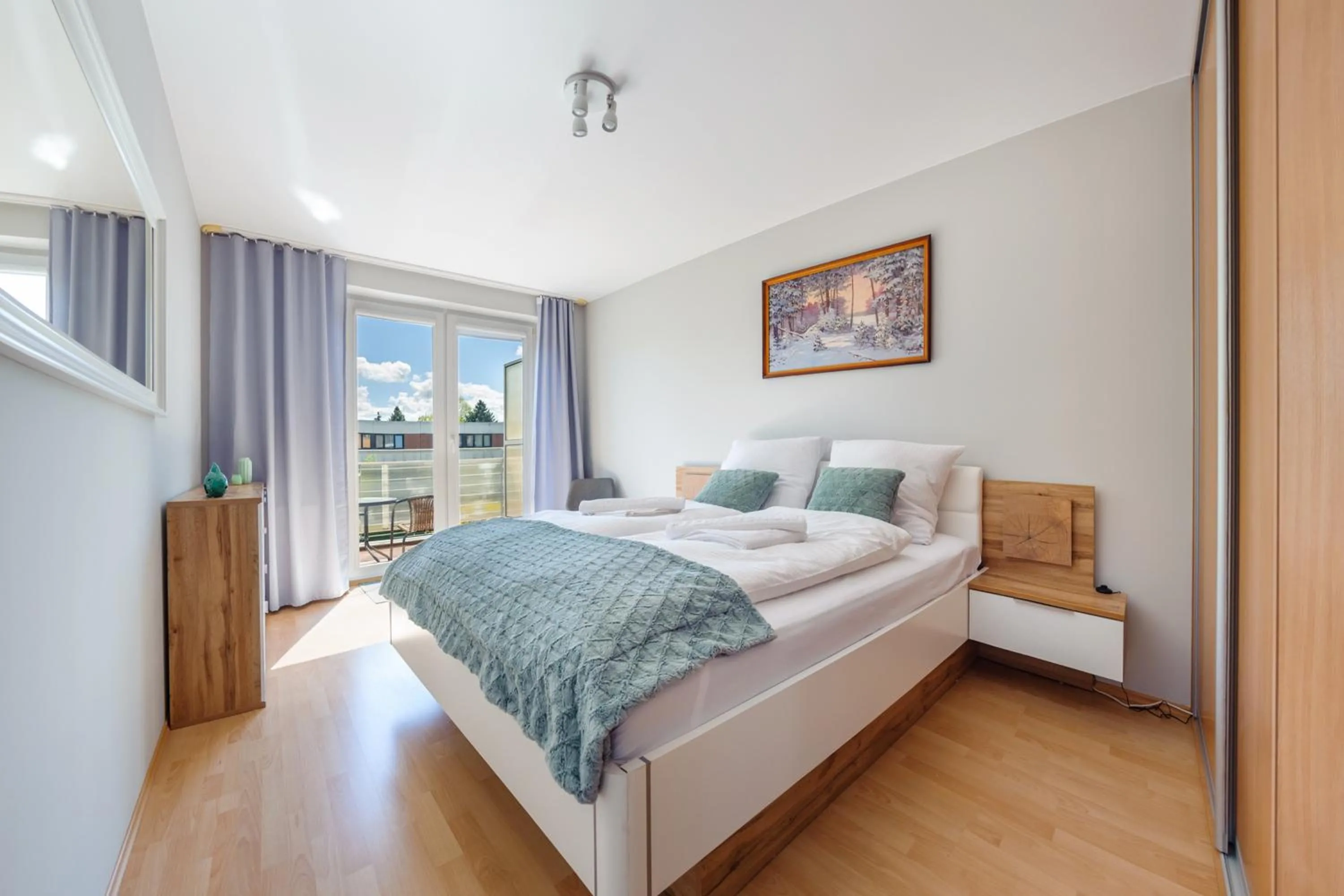 Bedroom, Bed in Zielone Tarasy, Sun & Snow