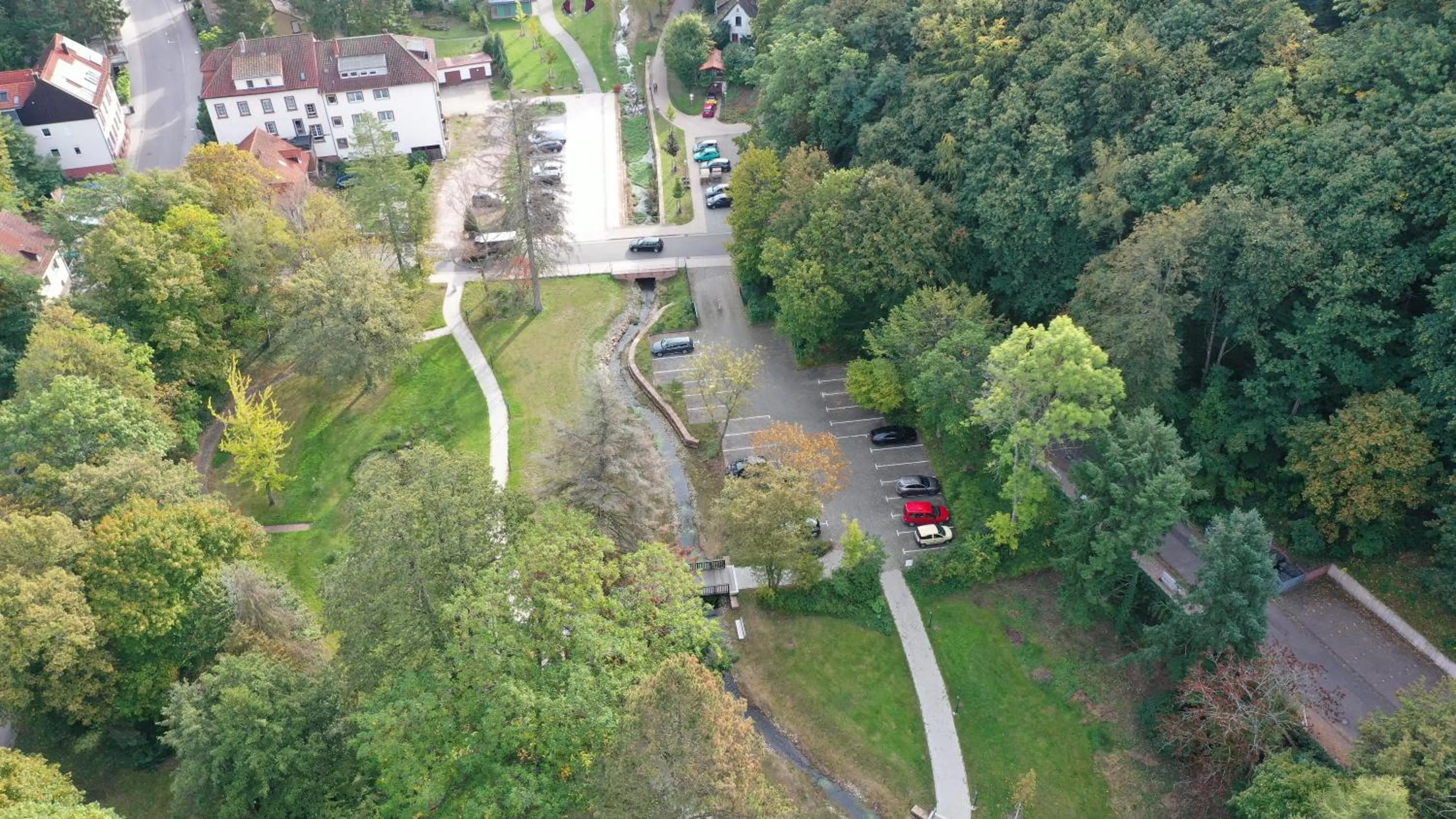 Parking in Hotel Luisenpark