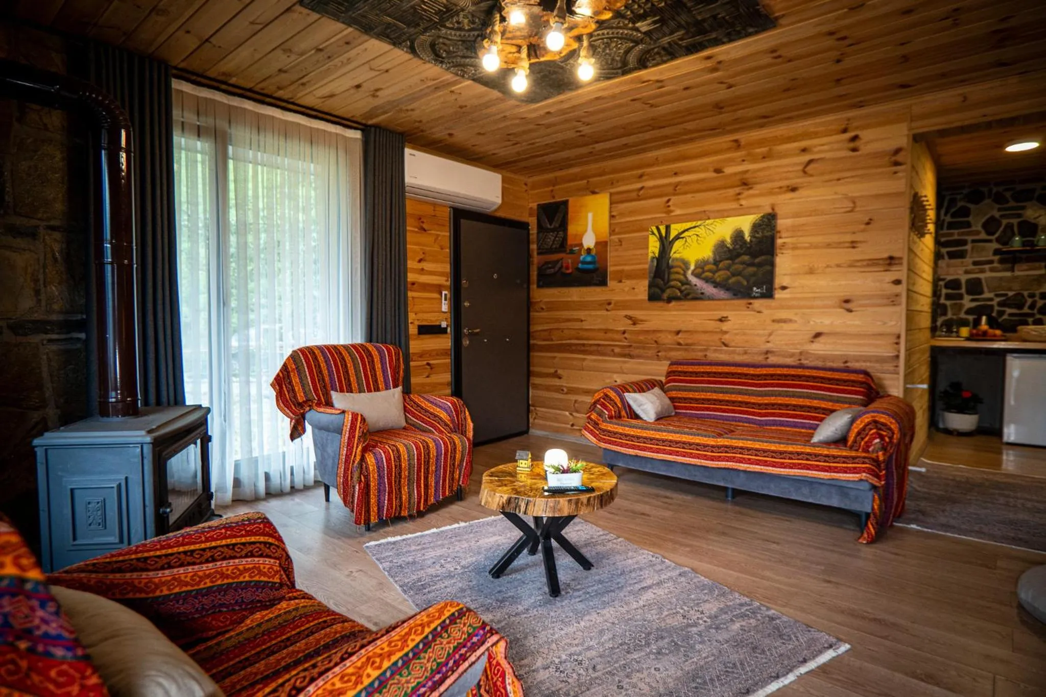 Living room in Mezrasuit Bungalov