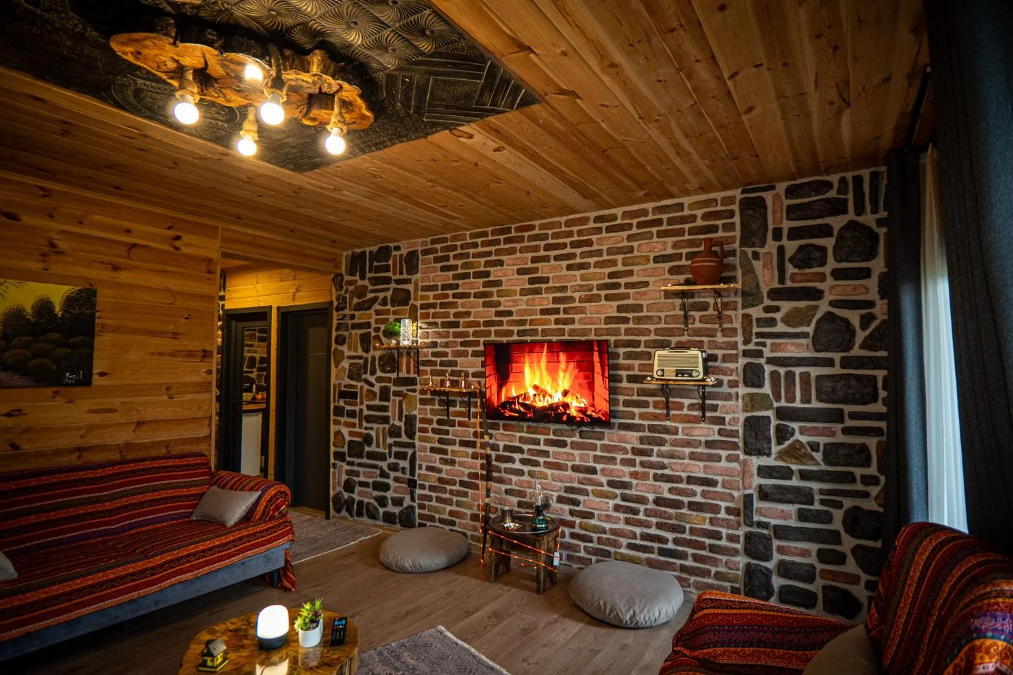 Living room in Mezrasuit Bungalov