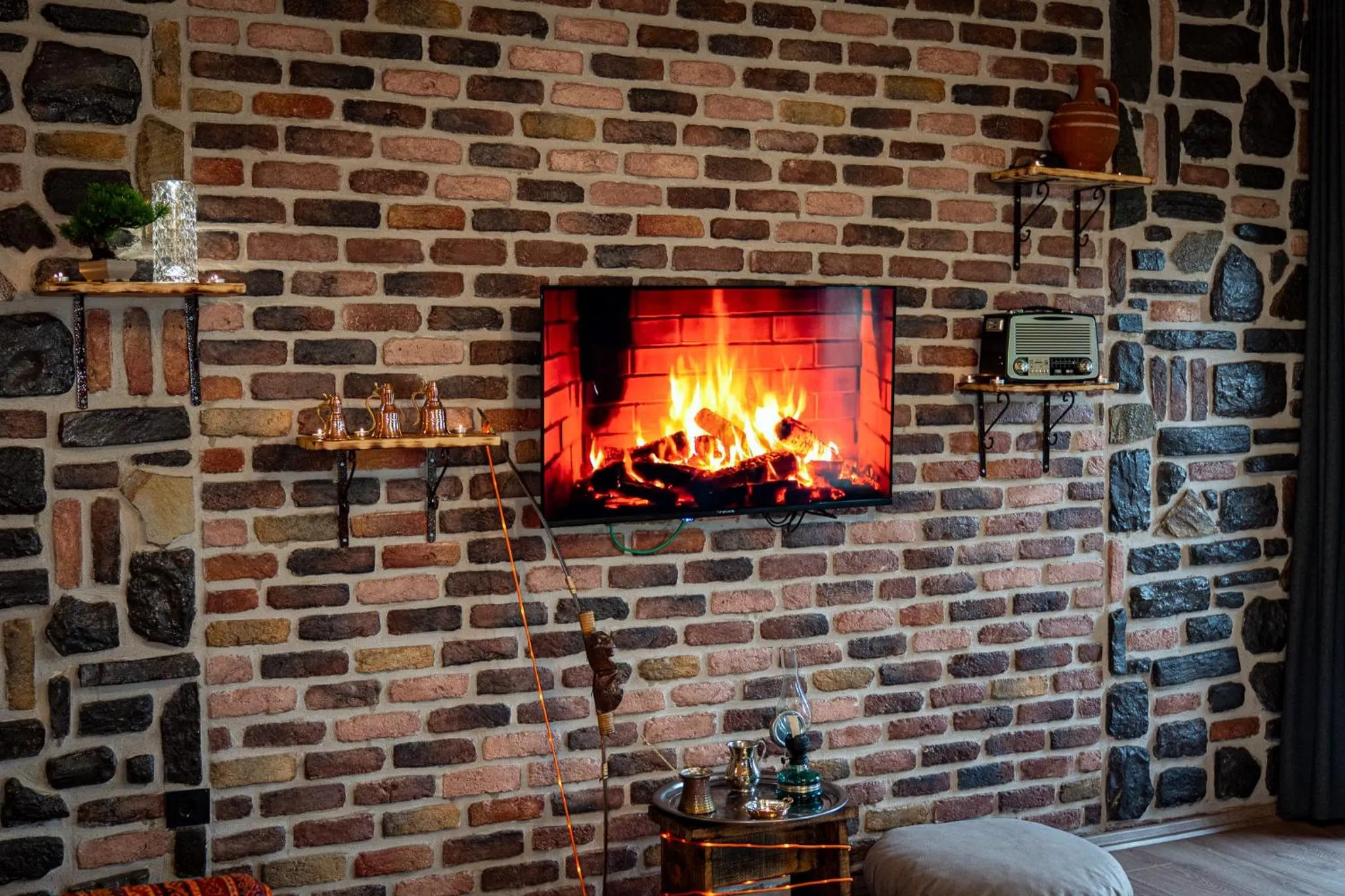 Seating area in Mezrasuit Bungalov