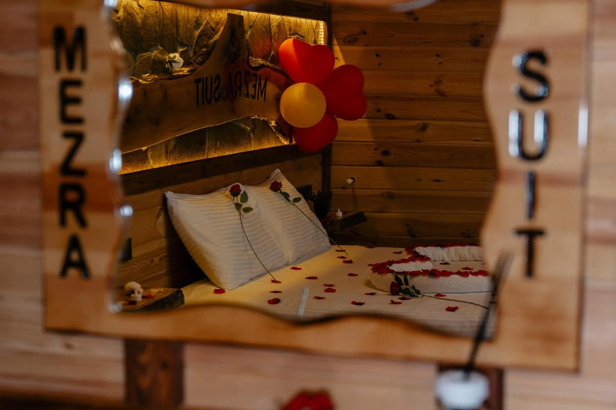 Bed in Mezrasuit Bungalov