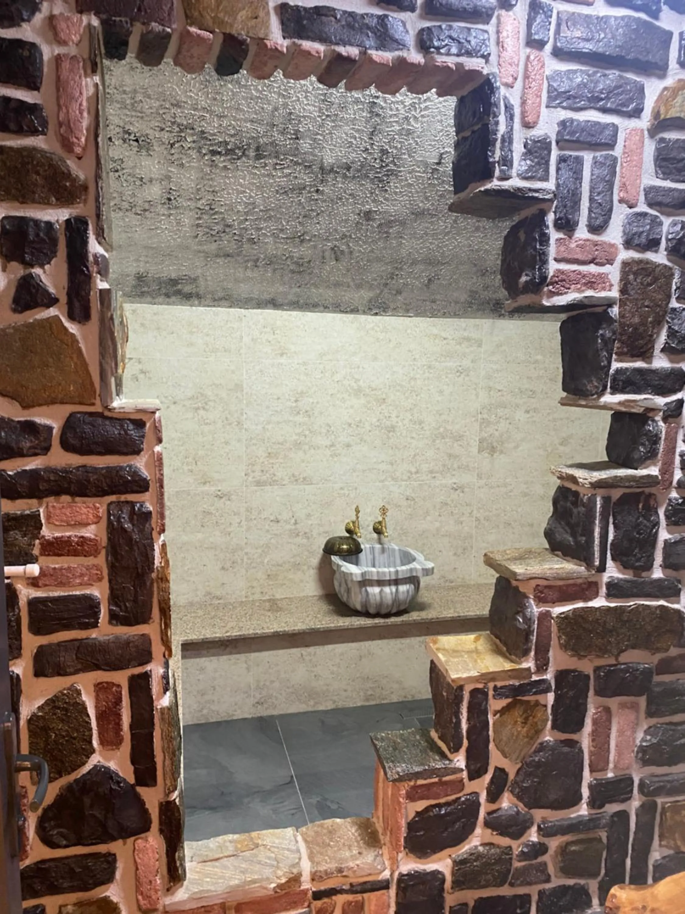 Steam room in Mezrasuit Bungalov