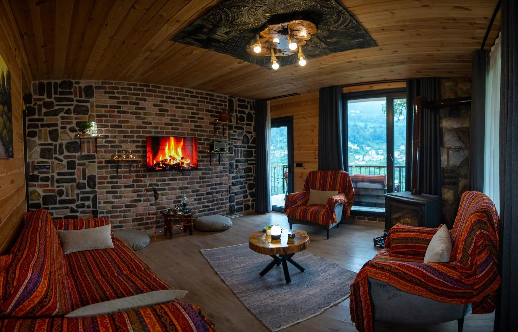 Living room in Mezrasuit Bungalov