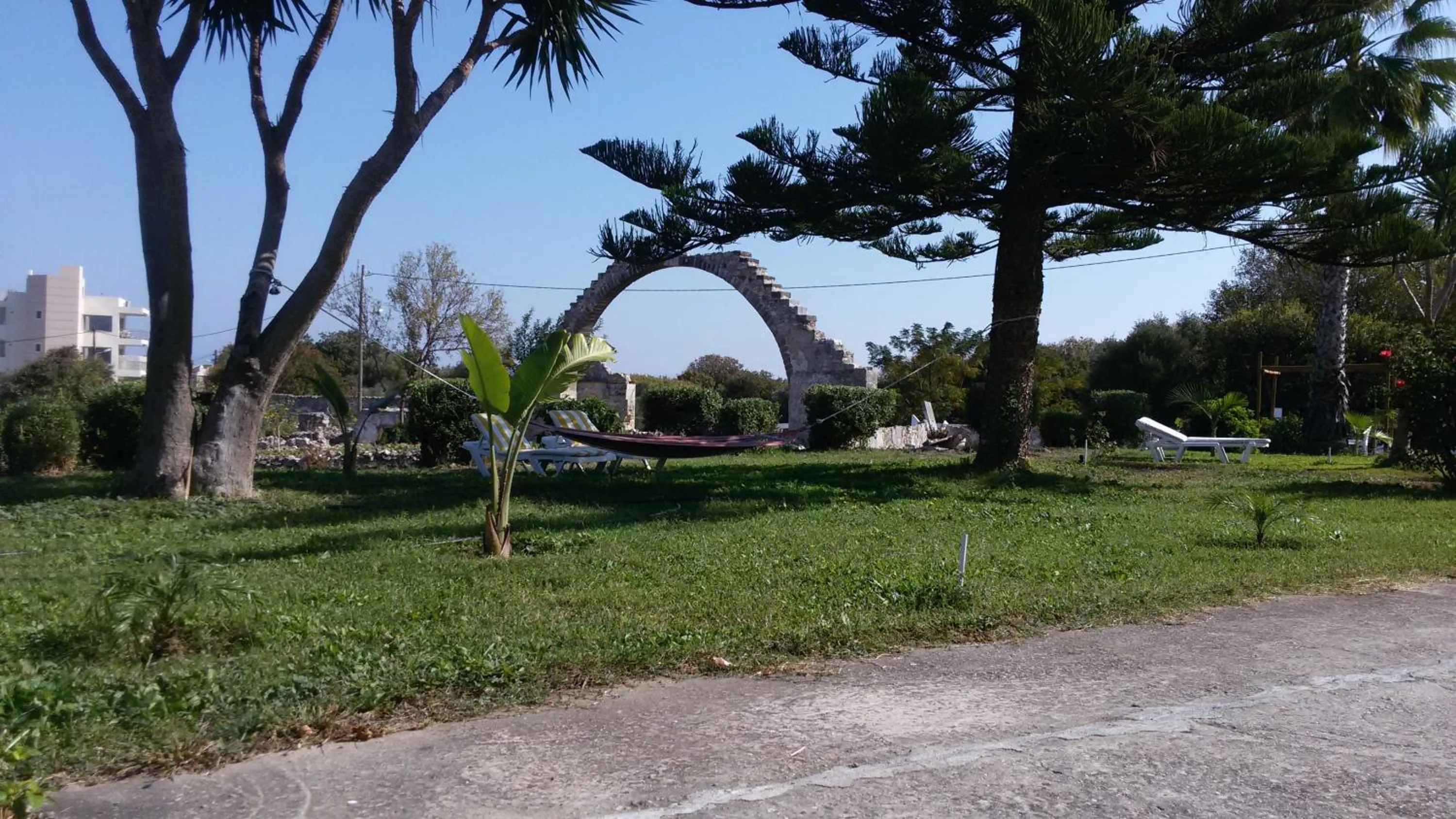 Garden in Eftihia Apartments