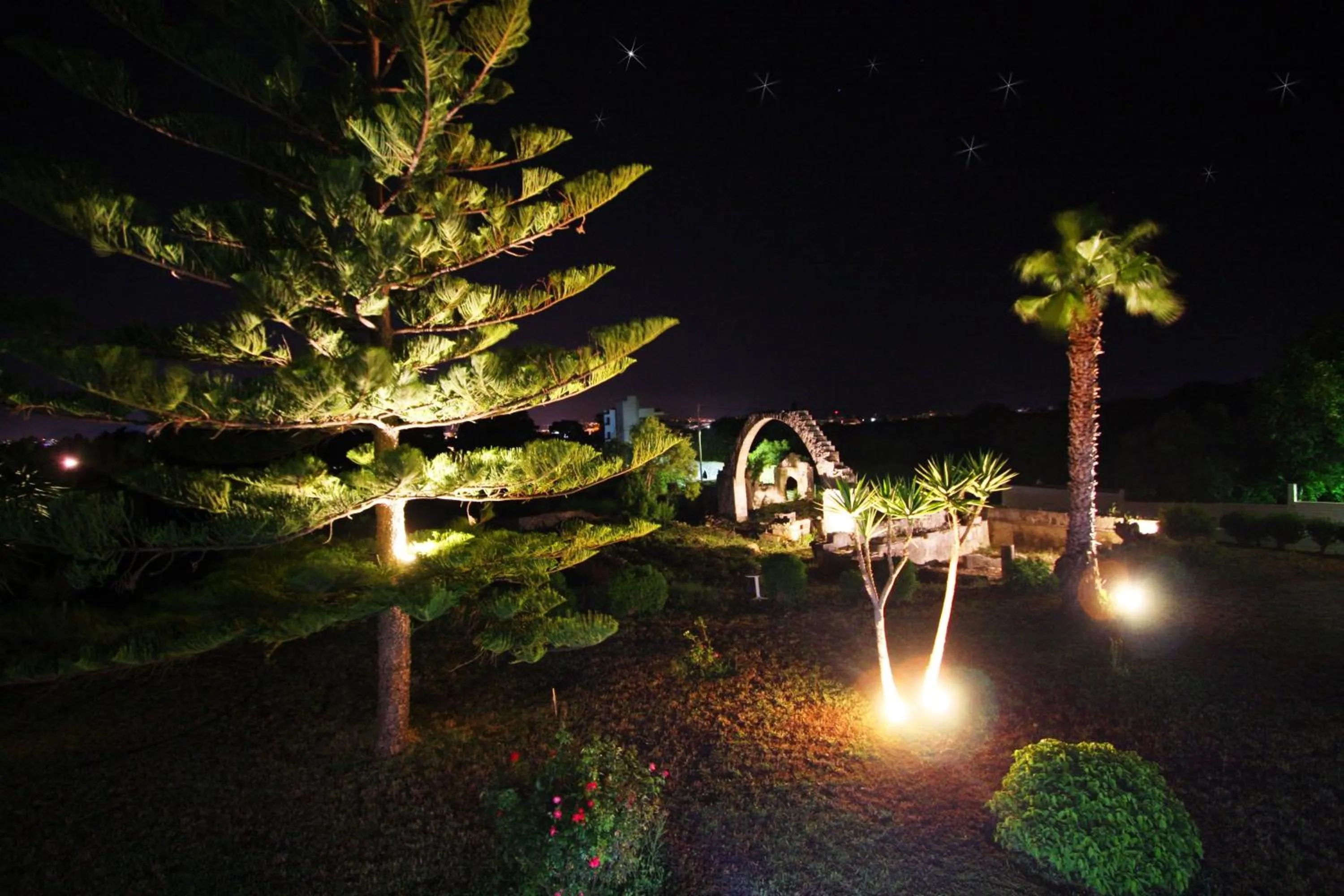 Garden in Eftihia Apartments