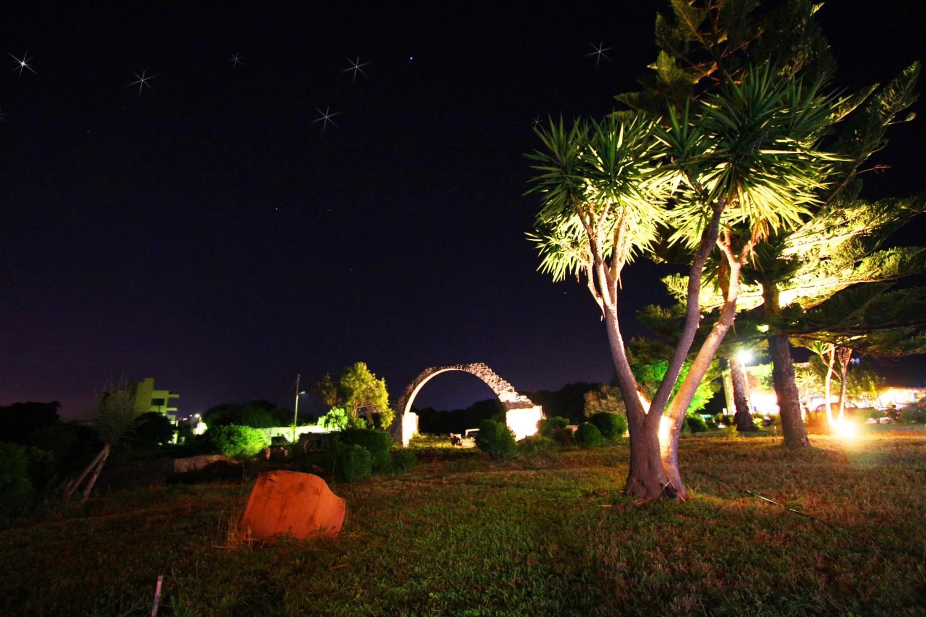 Garden in Eftihia Apartments