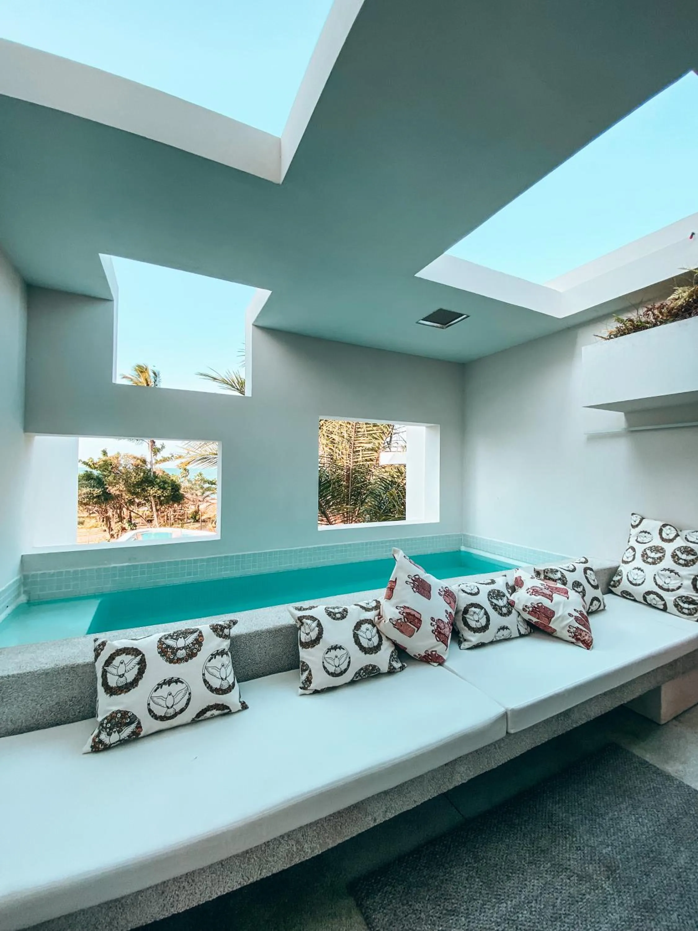 Swimming pool, Bed in Auka Boipeba