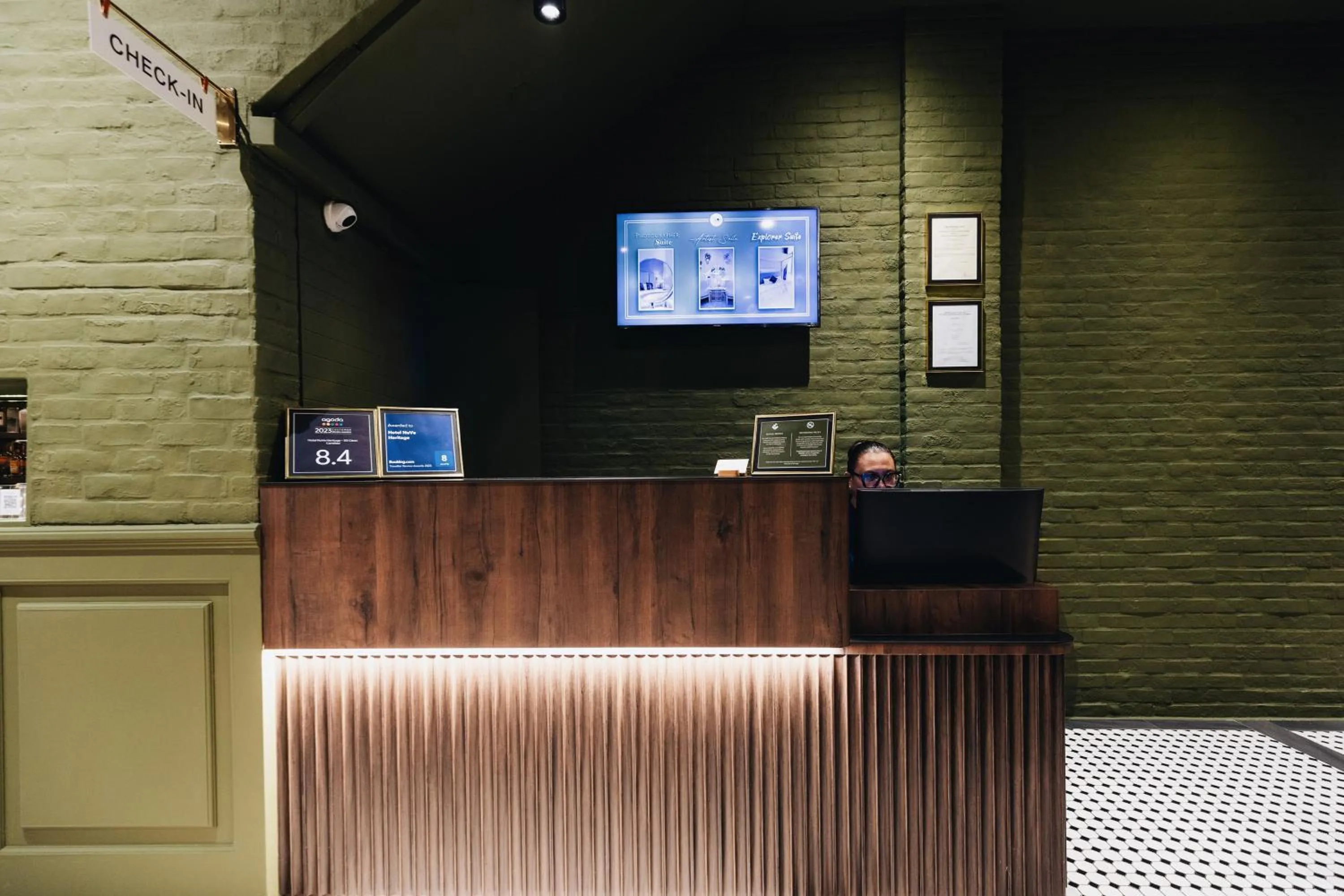 Lobby or reception in Hotel NuVe Heritage