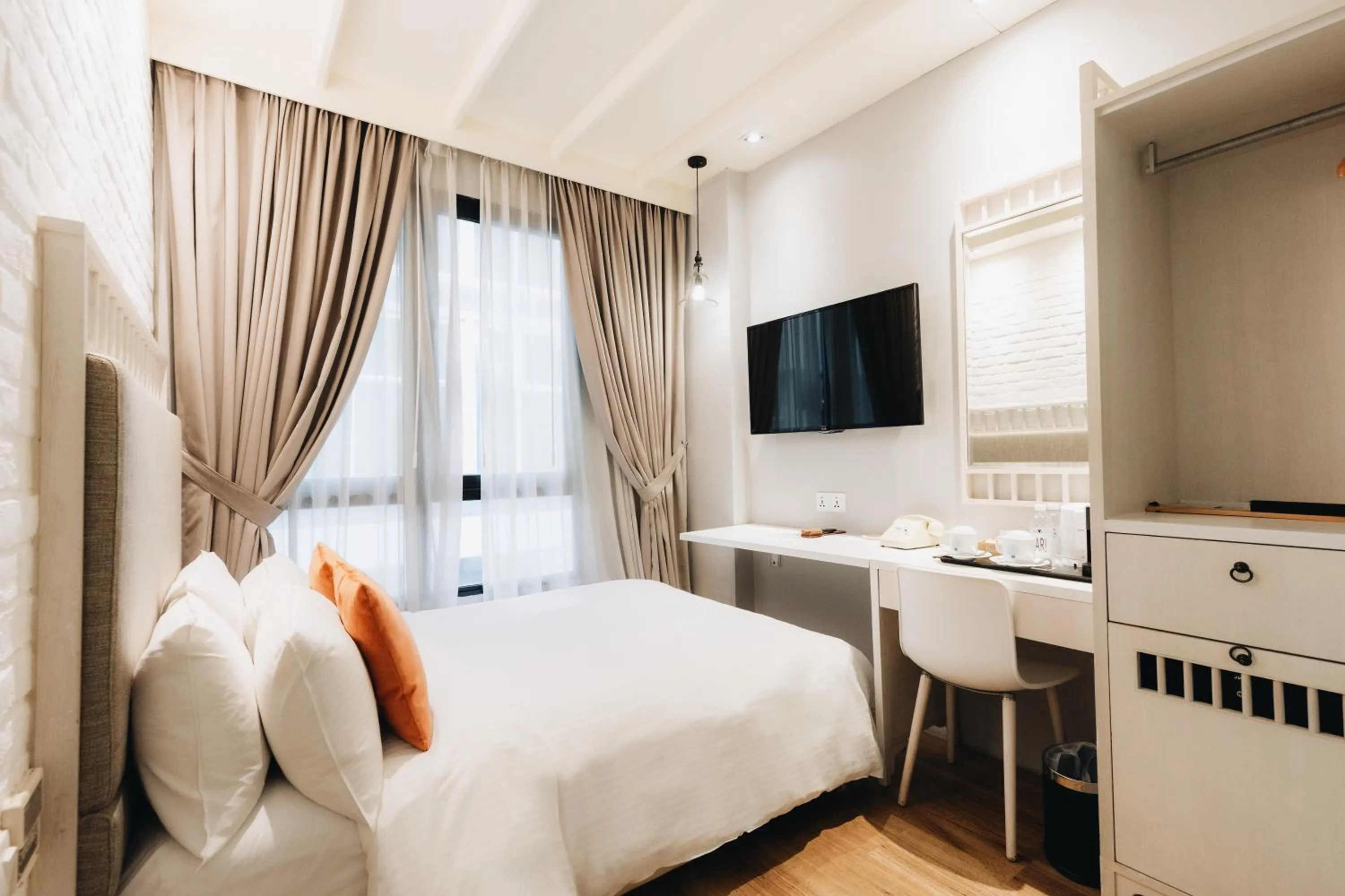 Bed in Hotel NuVe Heritage