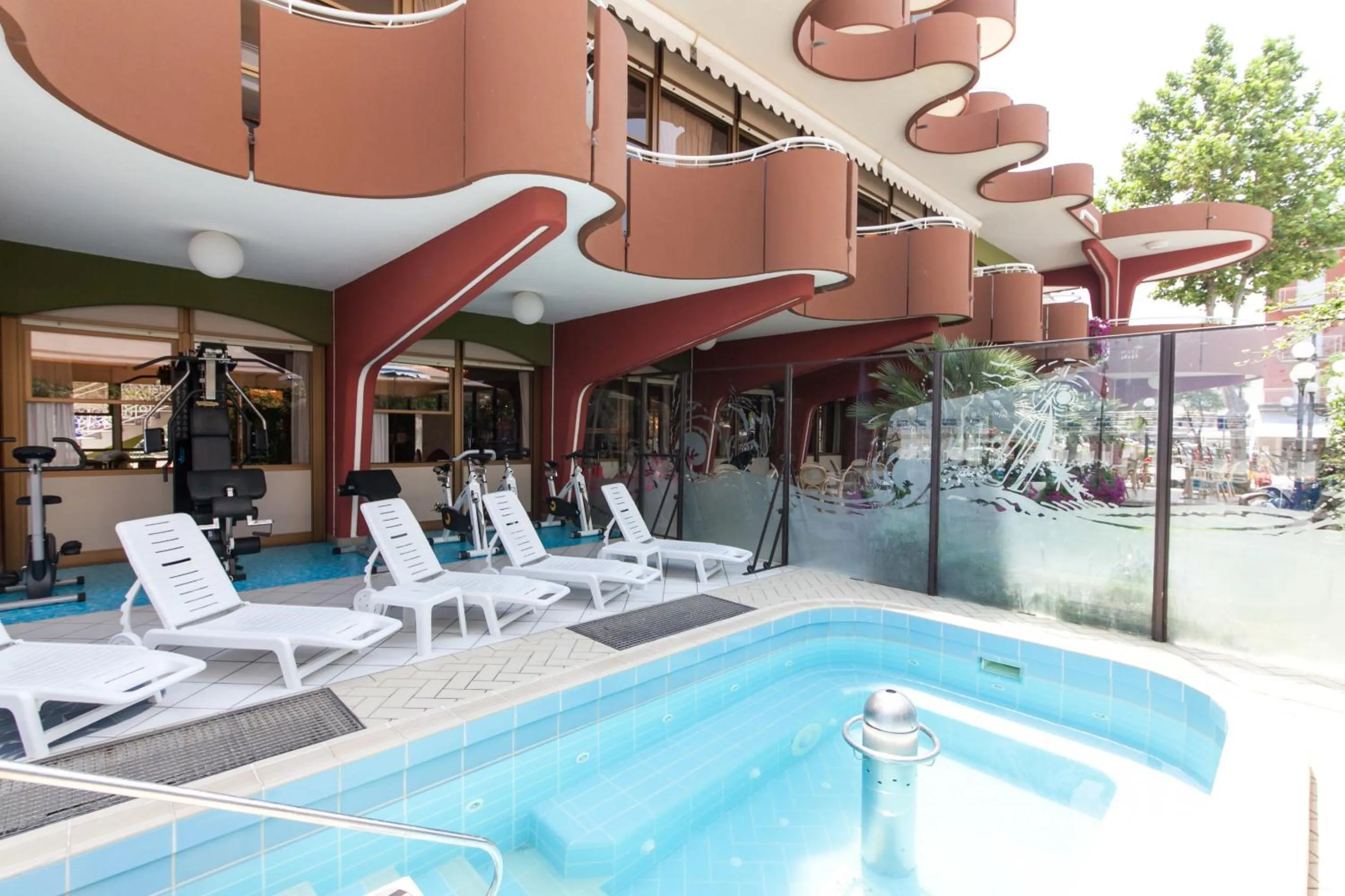 Property building in Hotel Flamingo