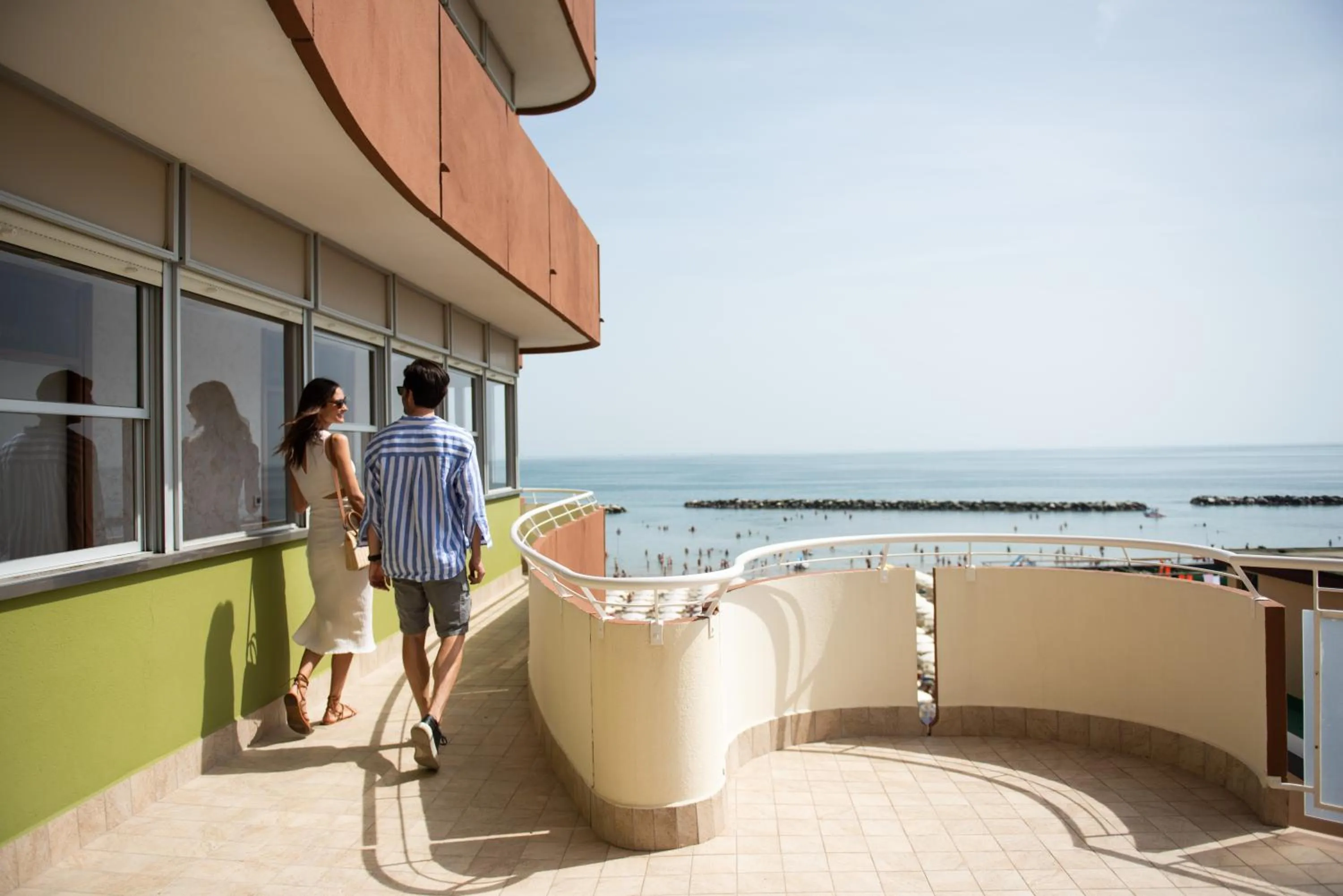 Sea view in Hotel Flamingo