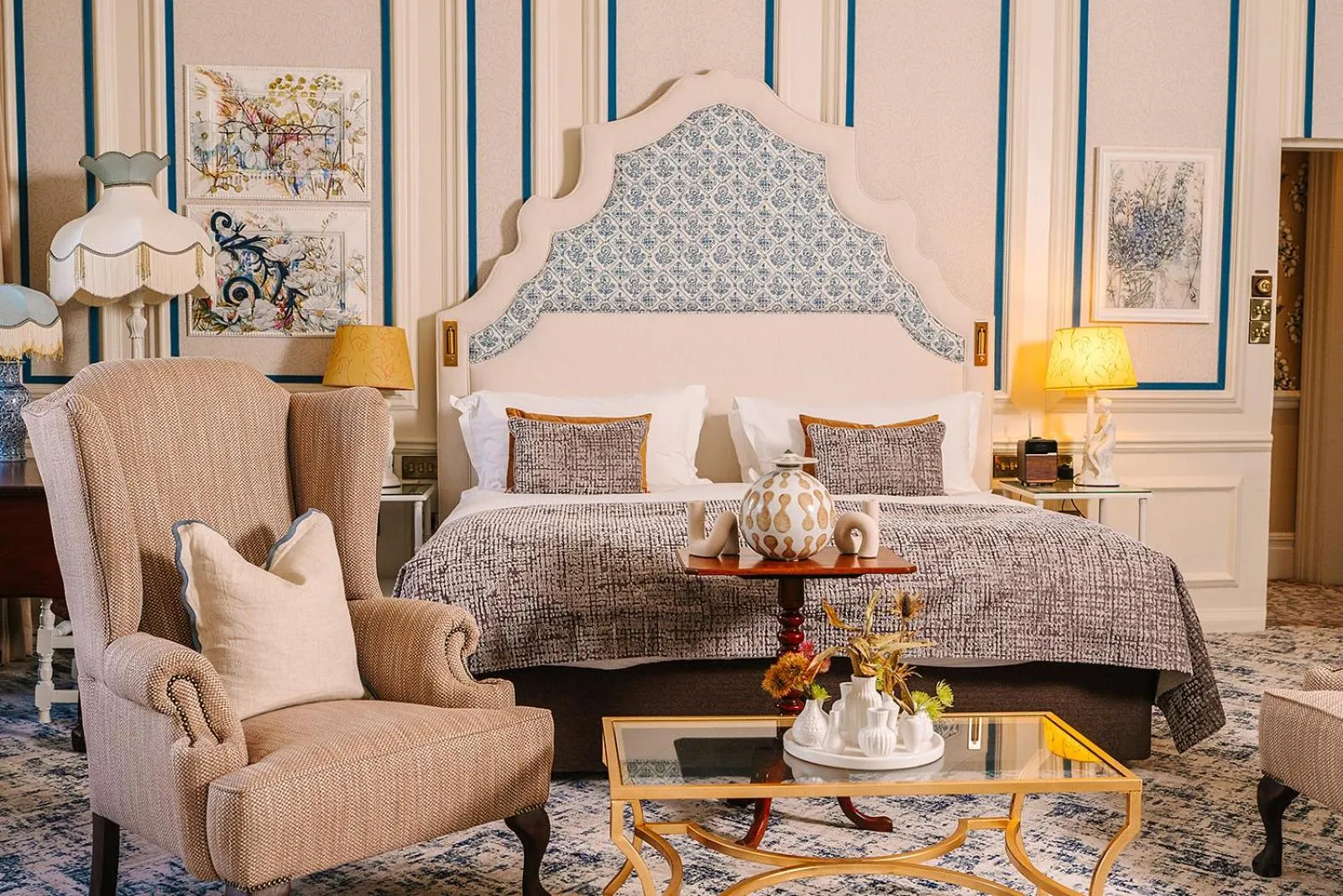 Bed in Lainston House