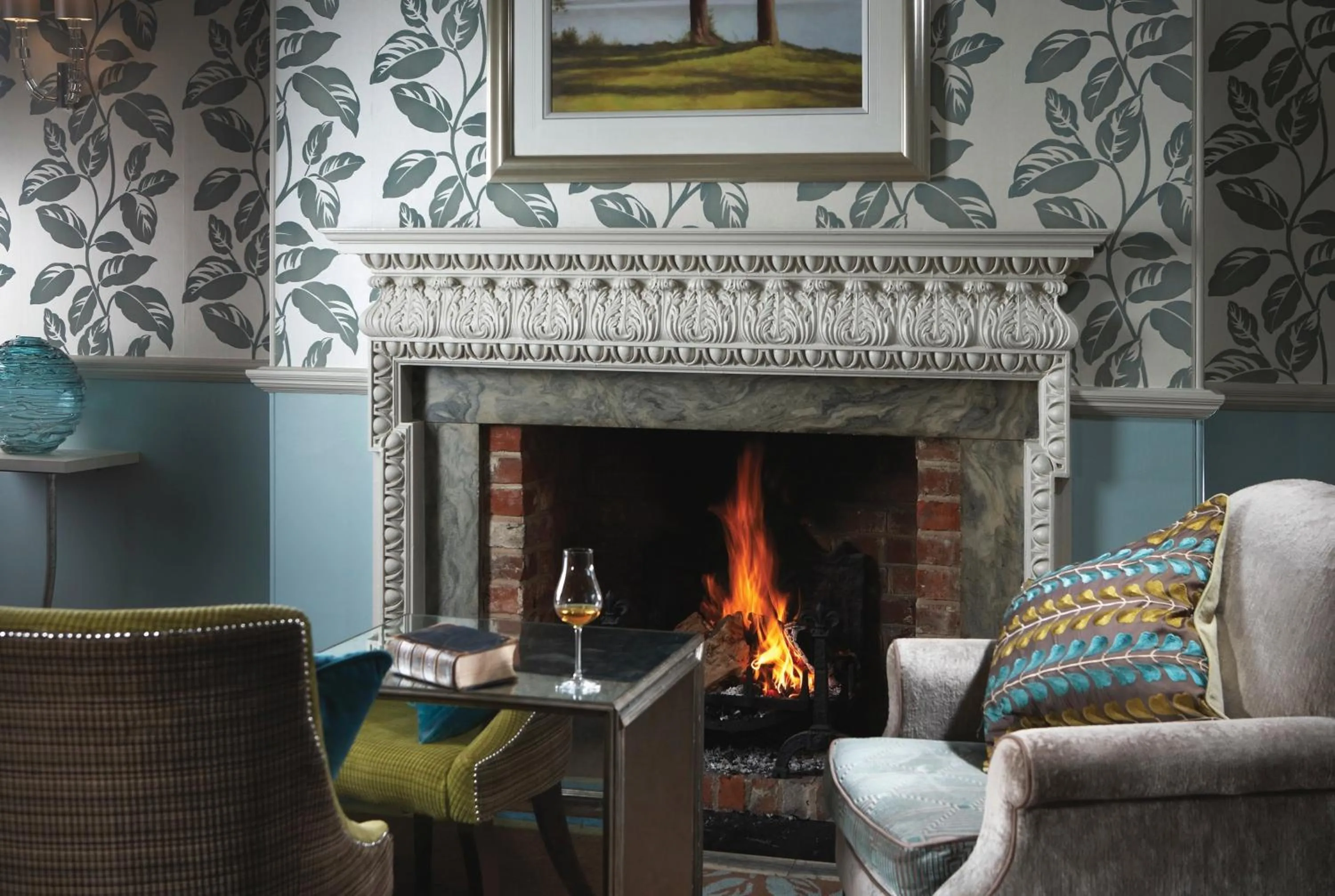 Lounge or bar in Lainston House