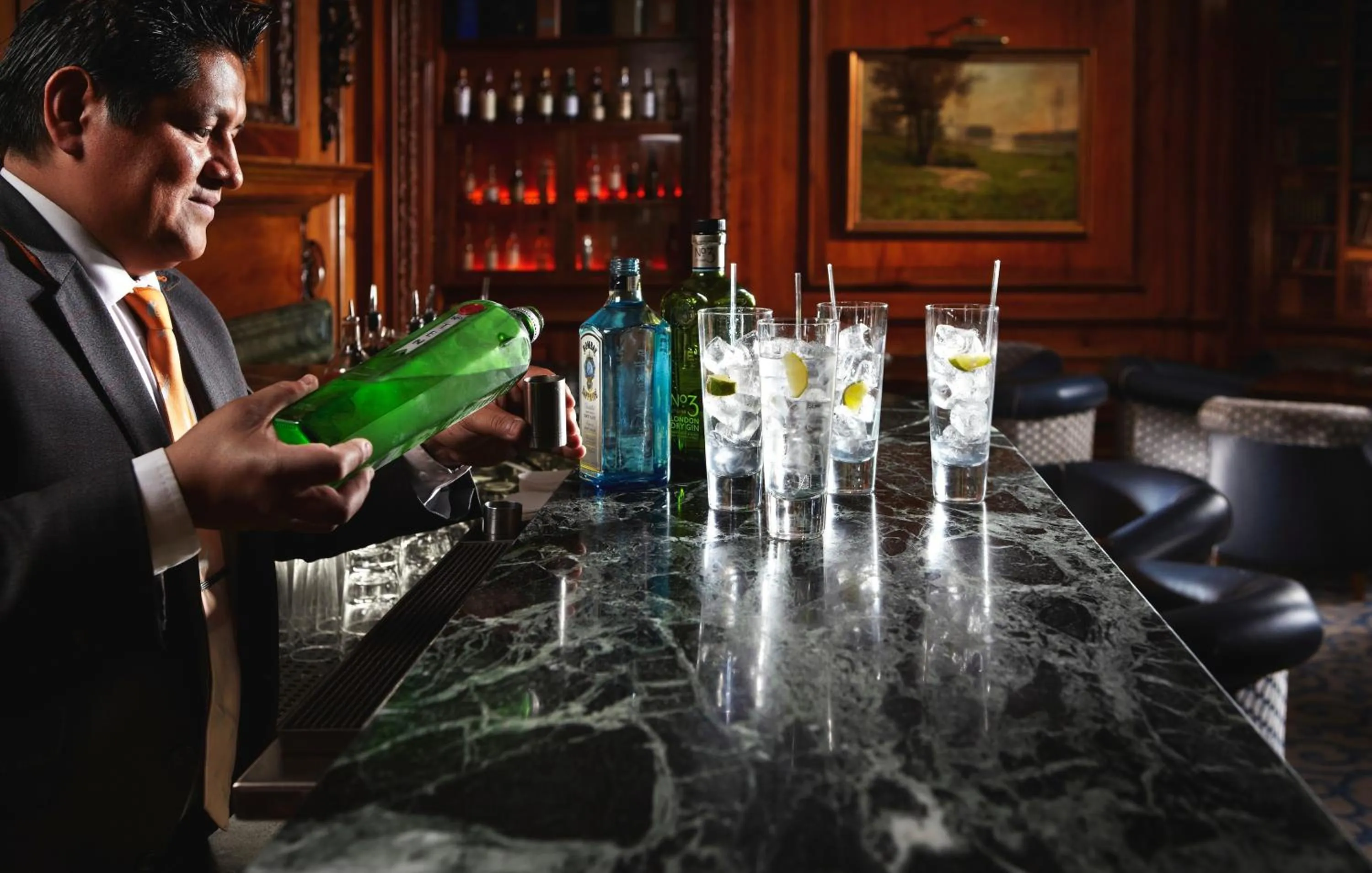 Lounge or bar in Lainston House