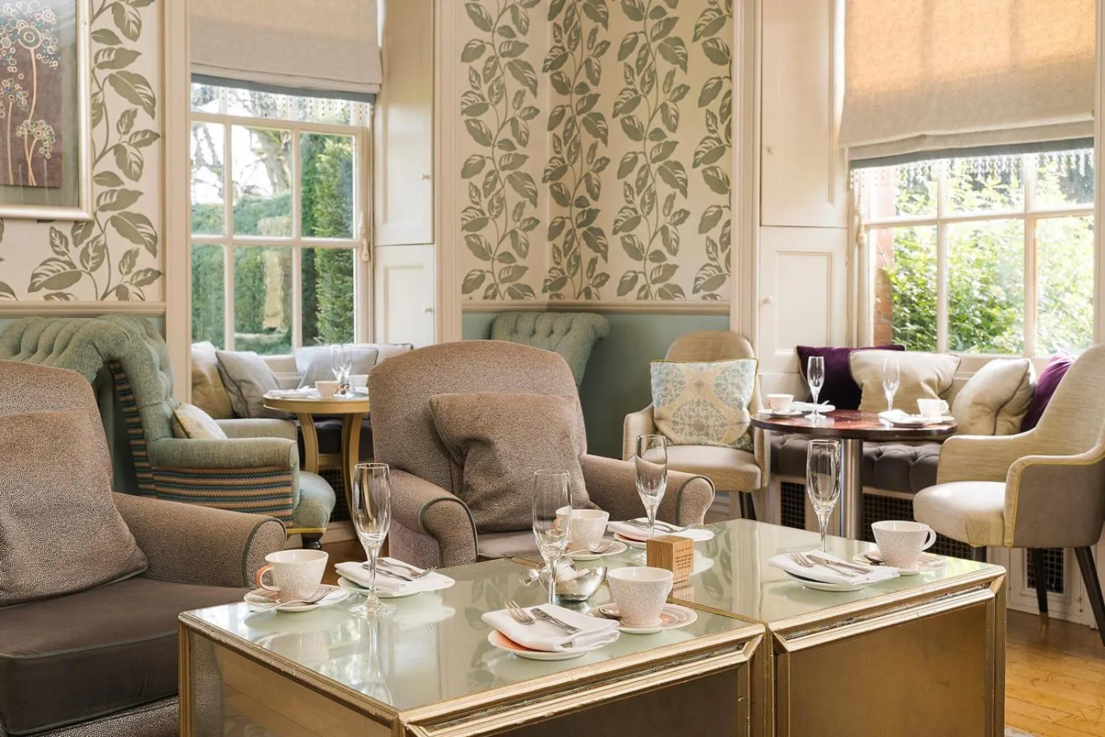 Lounge or bar in Lainston House