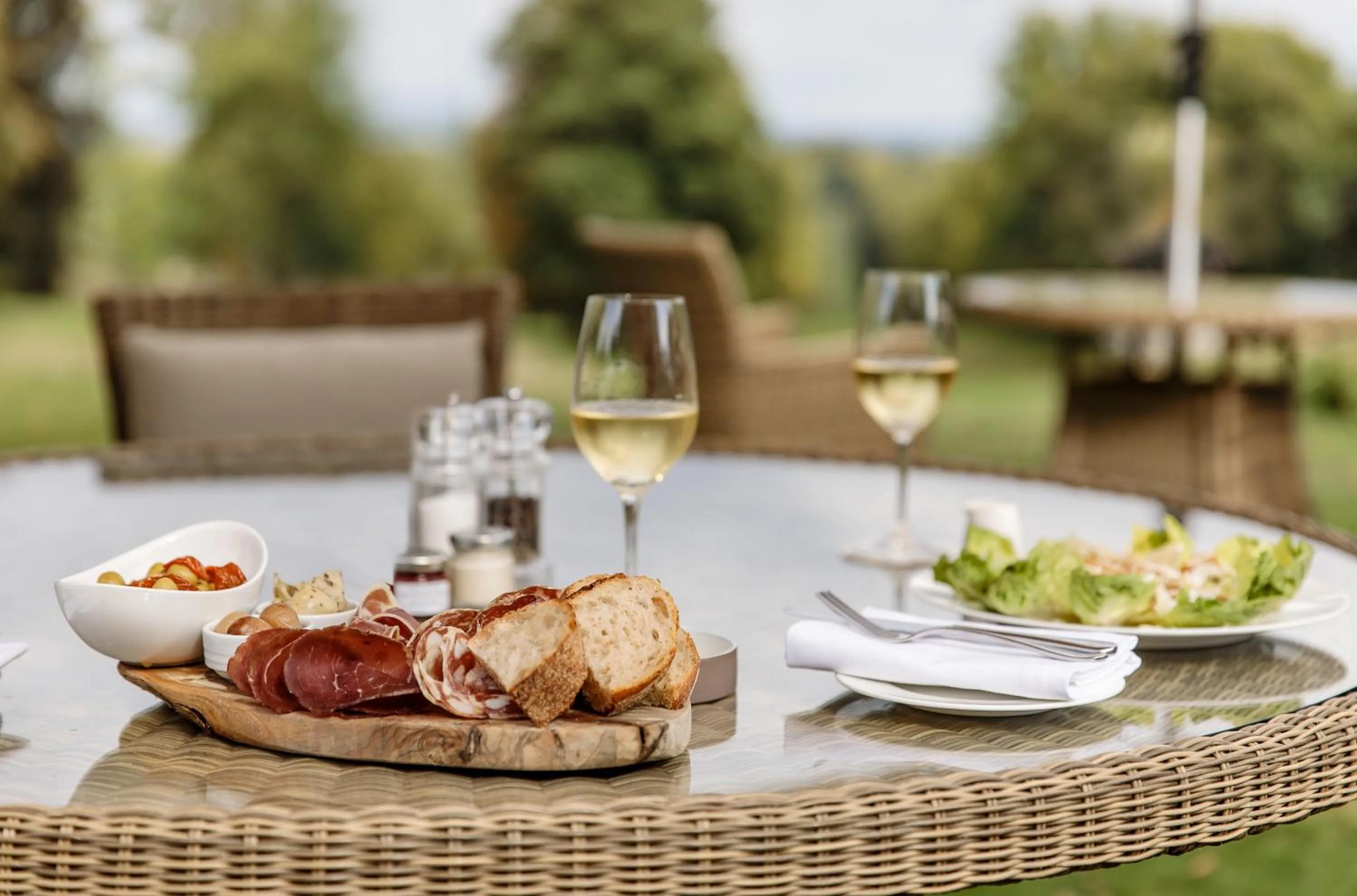 Food and drinks in Lainston House