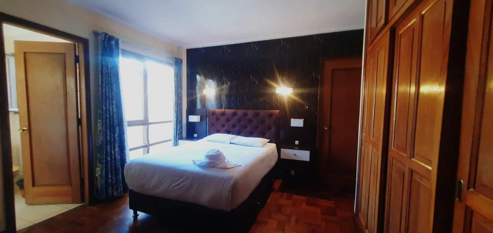 Property building, Bed in Hotel RustiCall