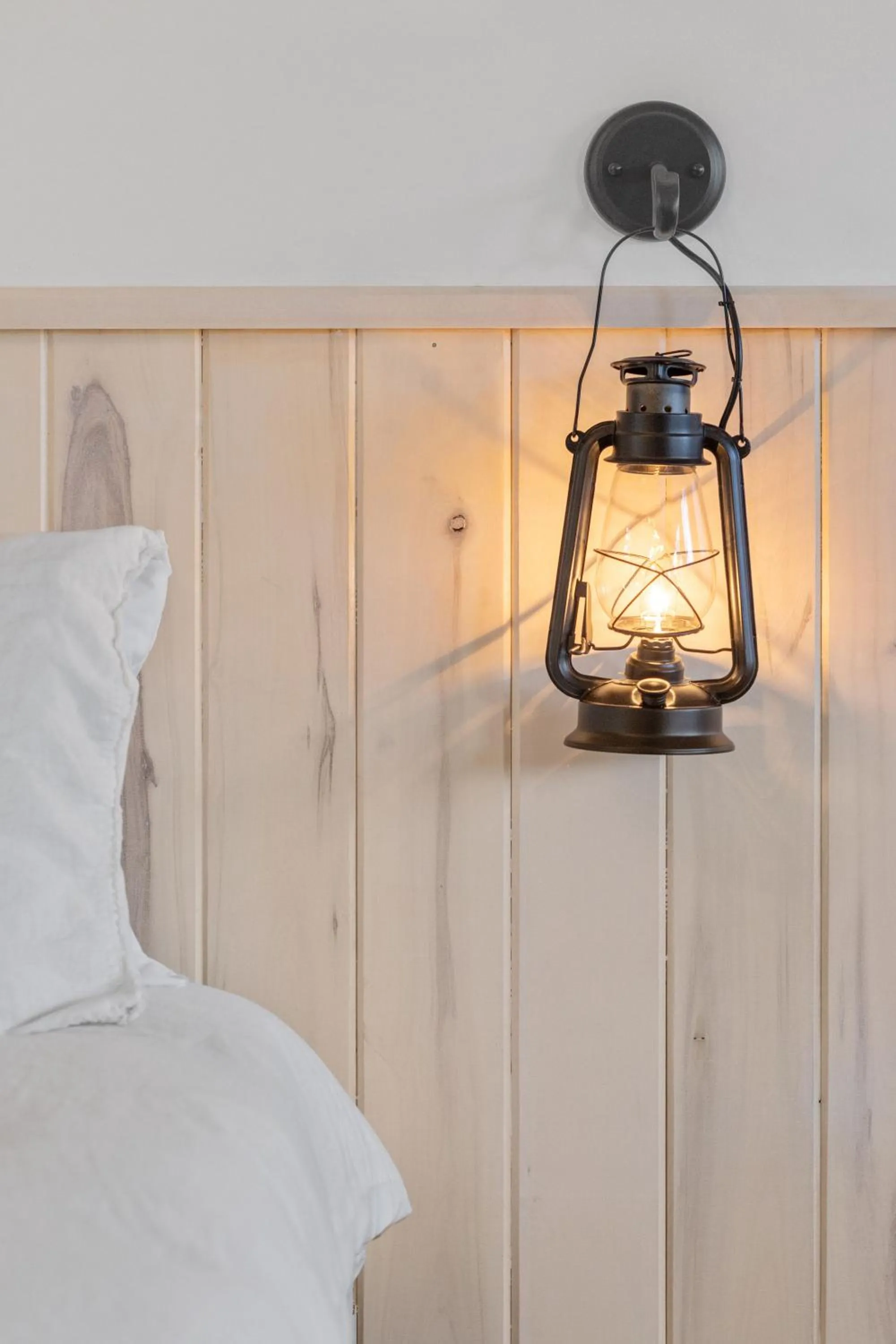 Bed in Hotel Palomino