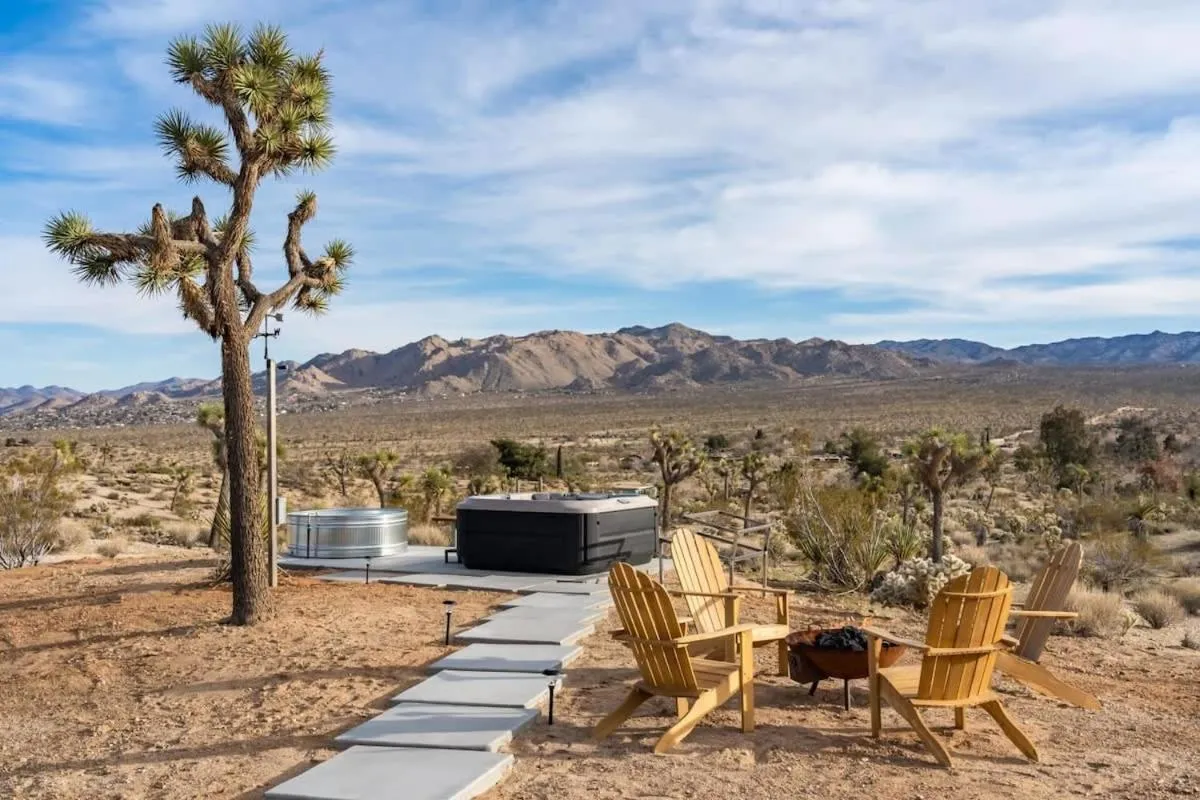 Kinetic House-Joshua Trees Sculptures Cowboy Pool
