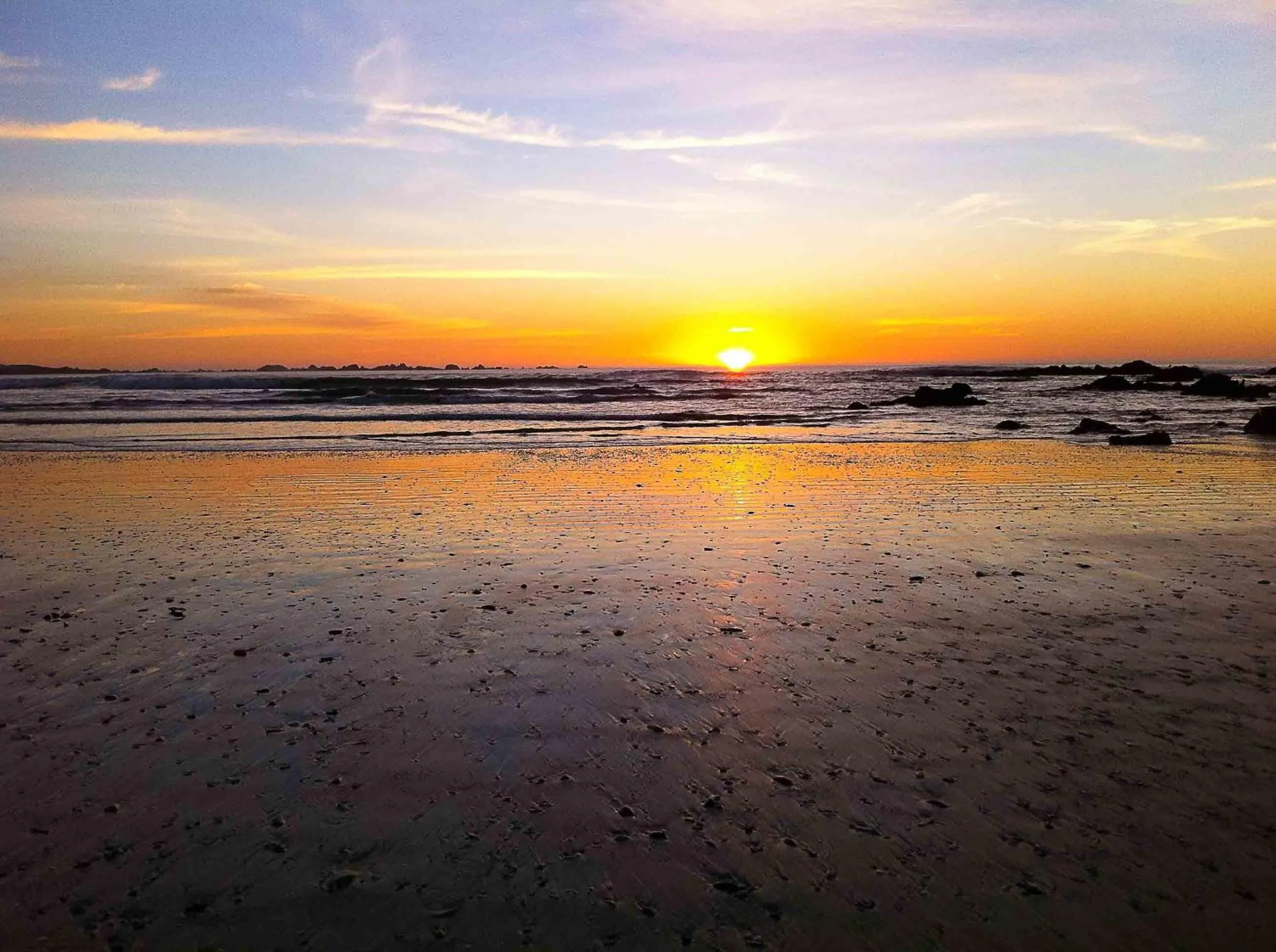 Sunset in Baywatch Guest House