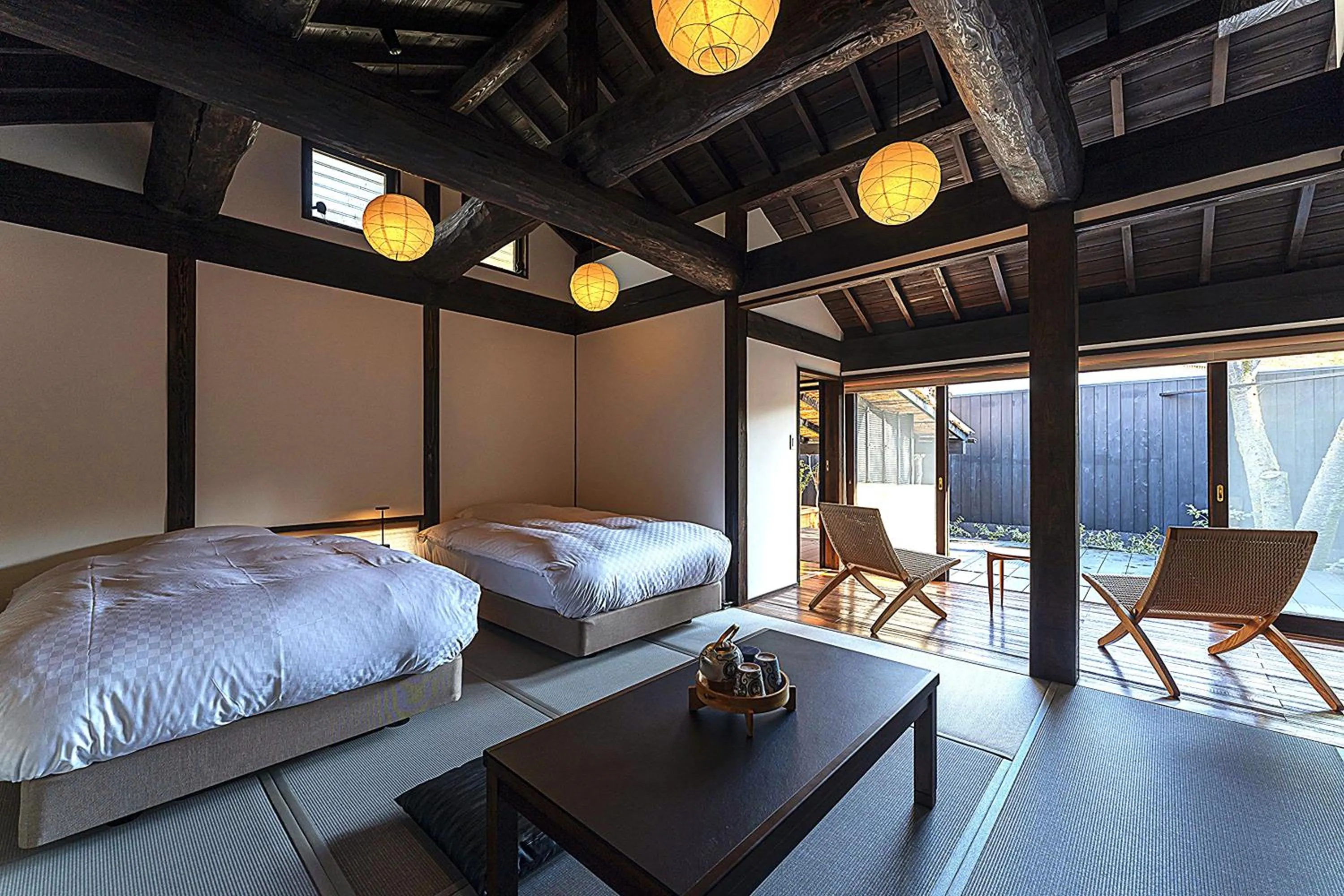Deluxe Twin Room with Open-Air Bath in Kyutei