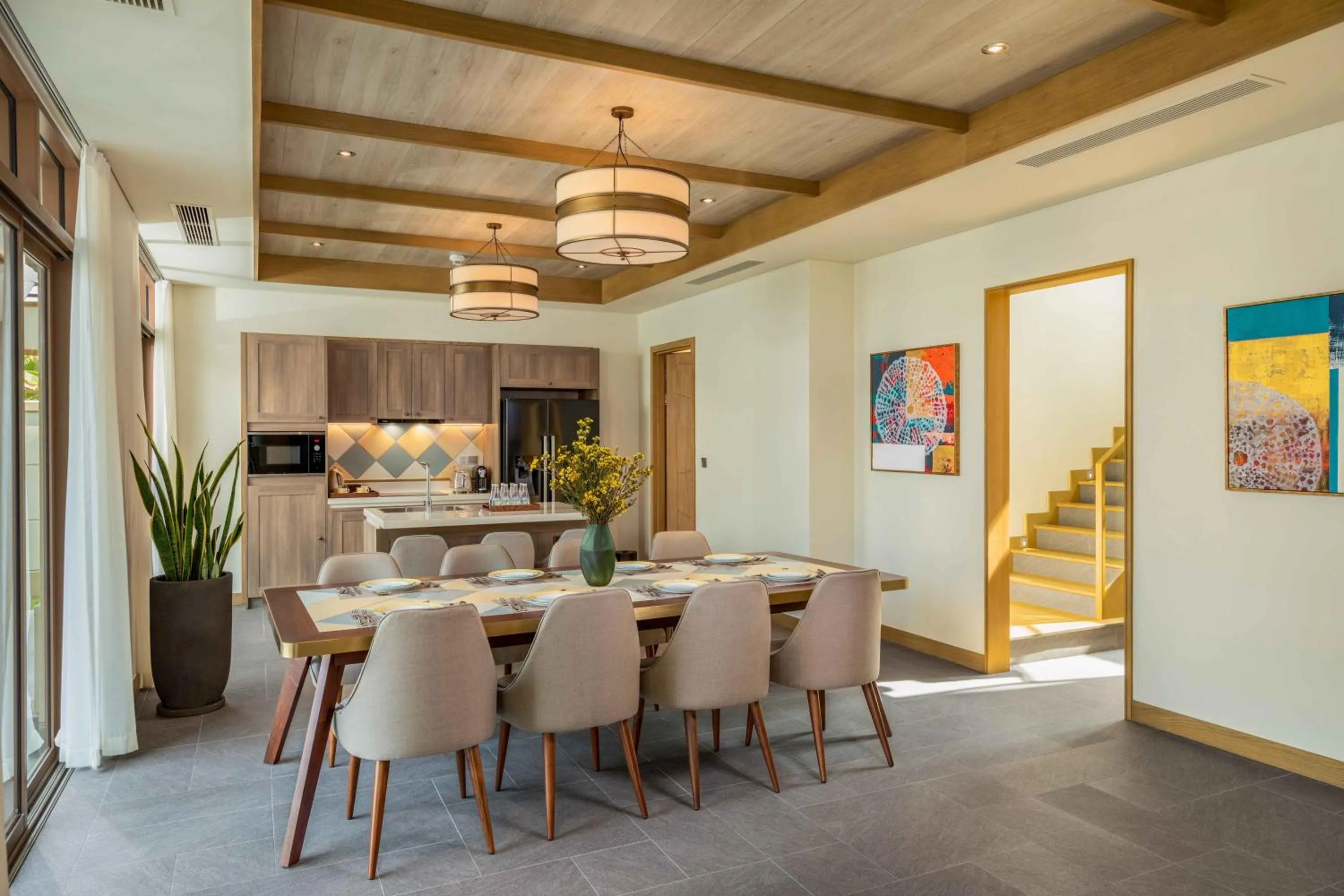 Seating area in Fusion Resort and Villas Da Nang