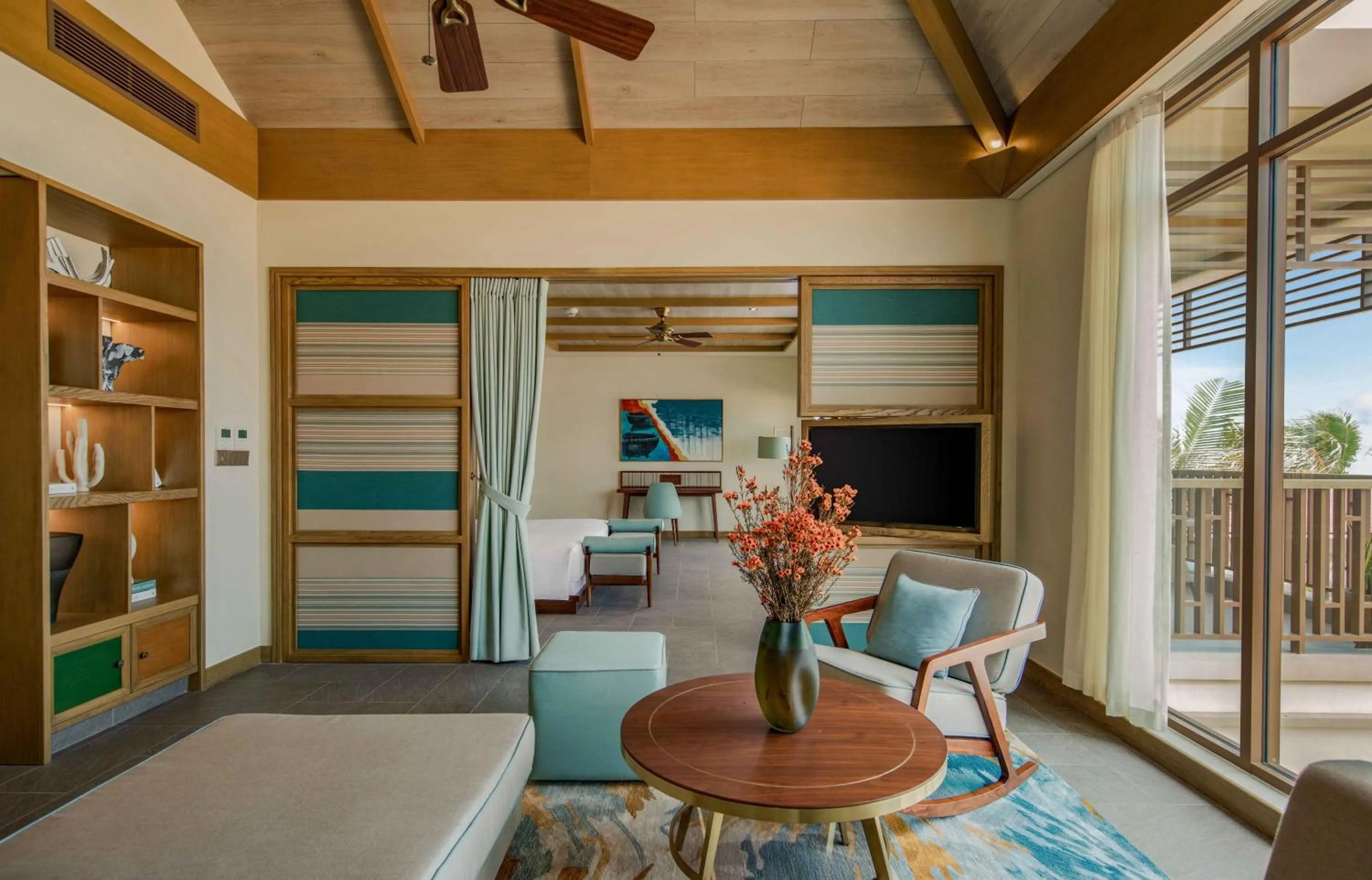 Seating area in Fusion Resort and Villas Da Nang